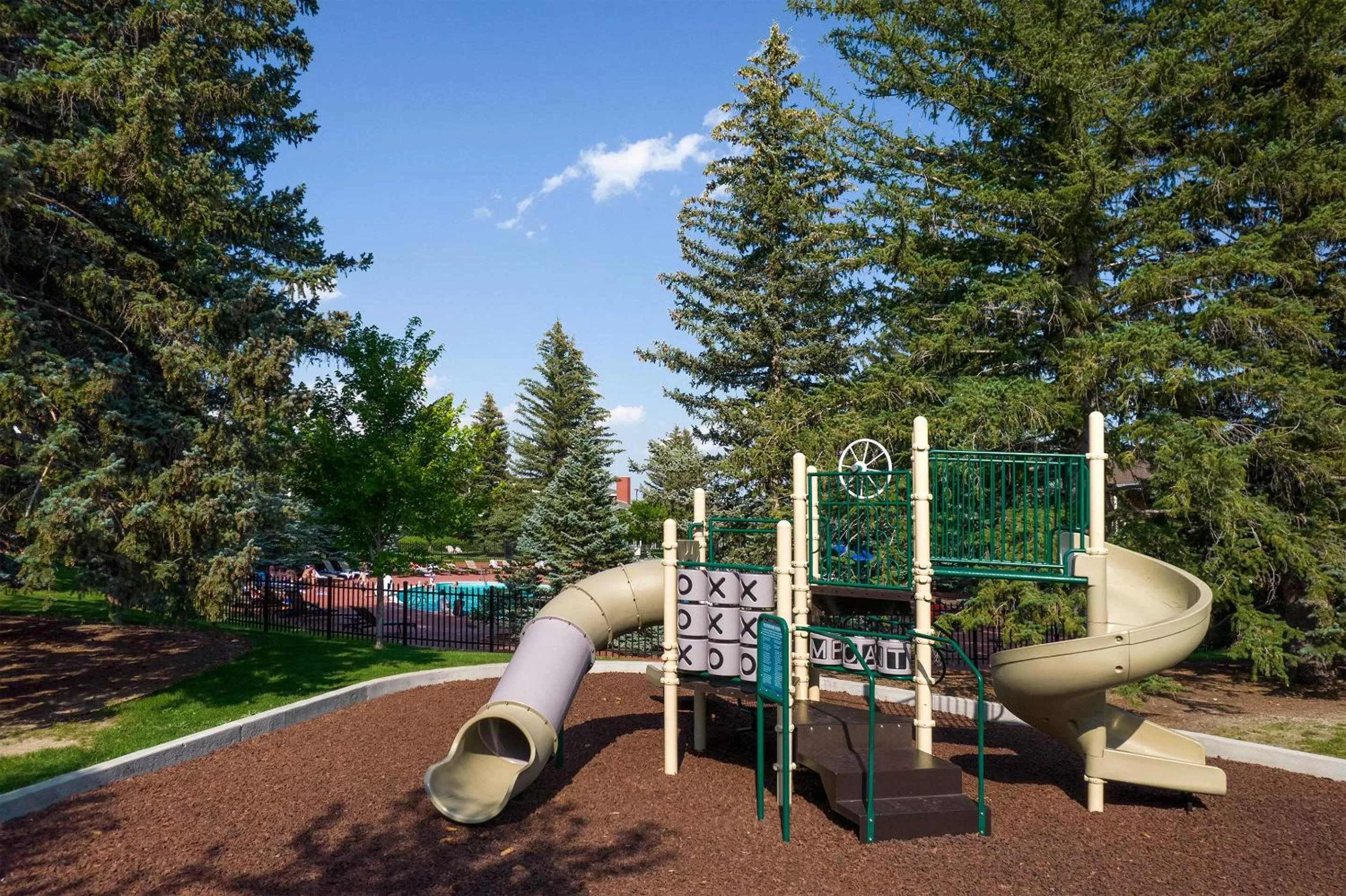 Children play ground in Little America Hotel & Resort Cheyenne
