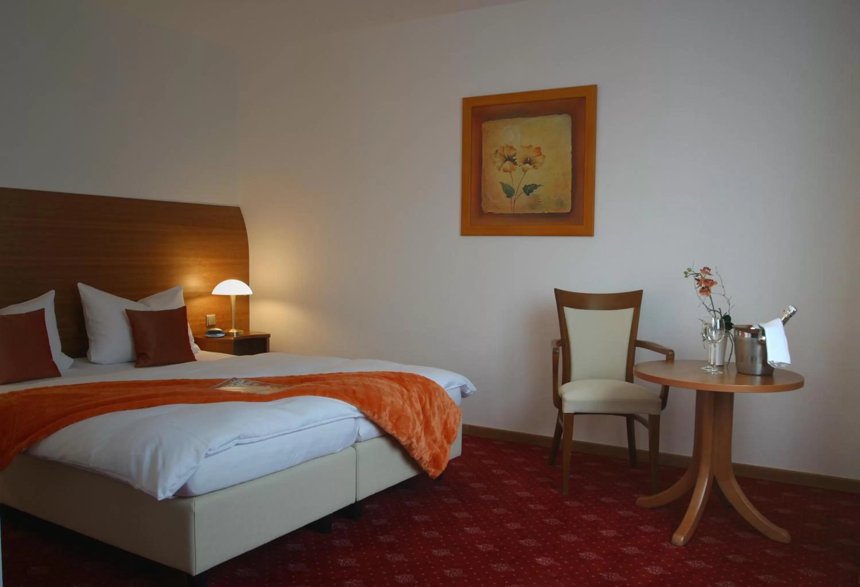 Bed in Hotel zur Pfalz