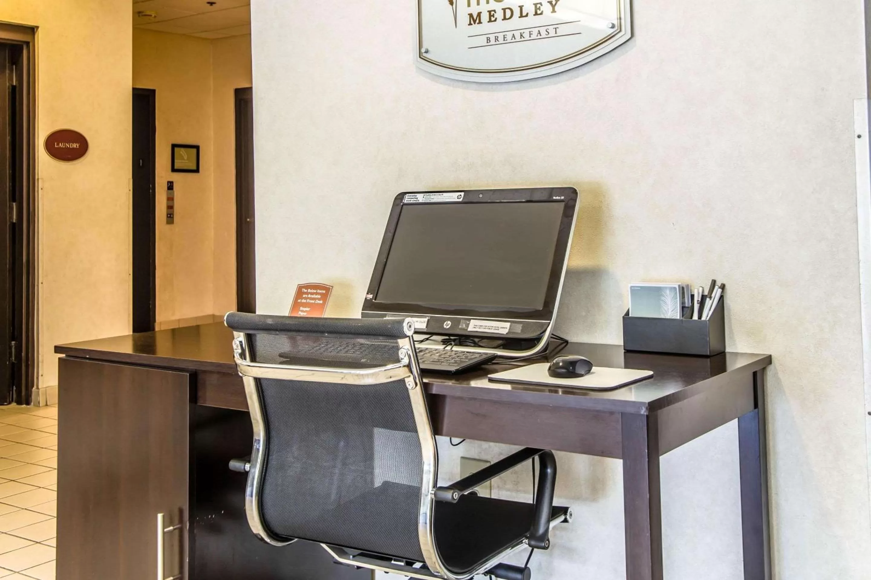 On site in Sleep Inn Columbia Airport