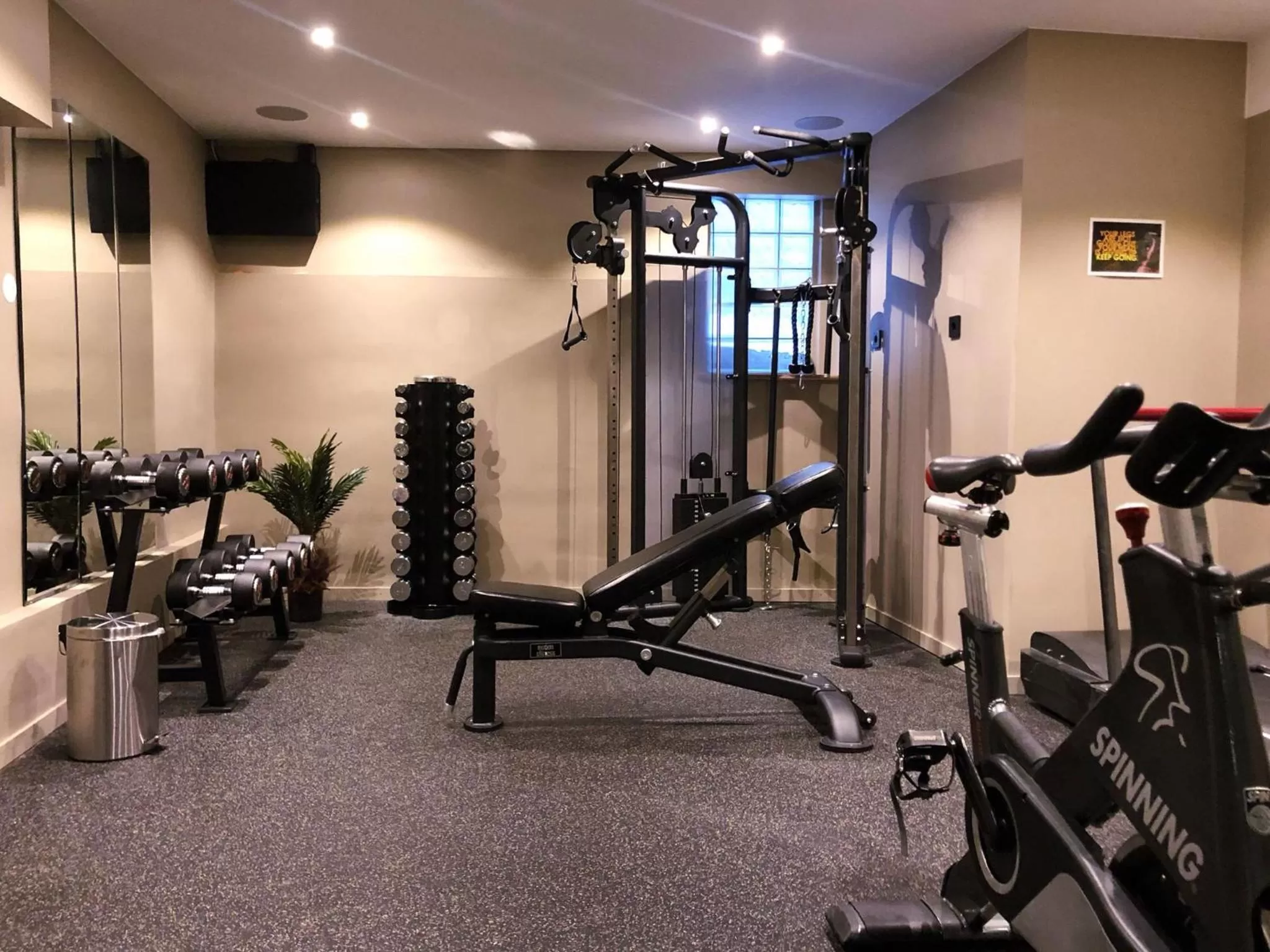 Fitness centre/facilities in Hotell Nordic