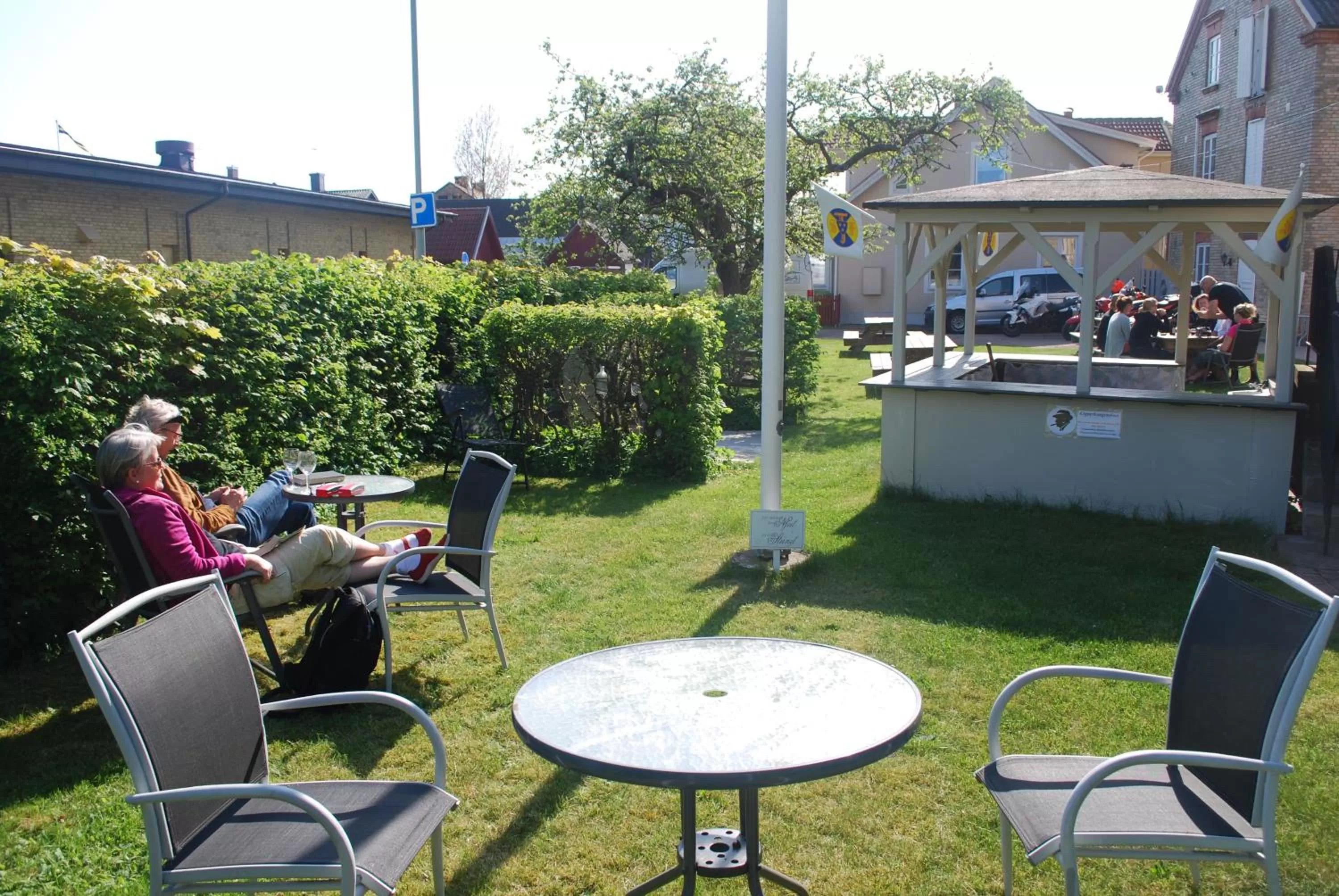 Garden in Åhus B&B och Vandrarhem