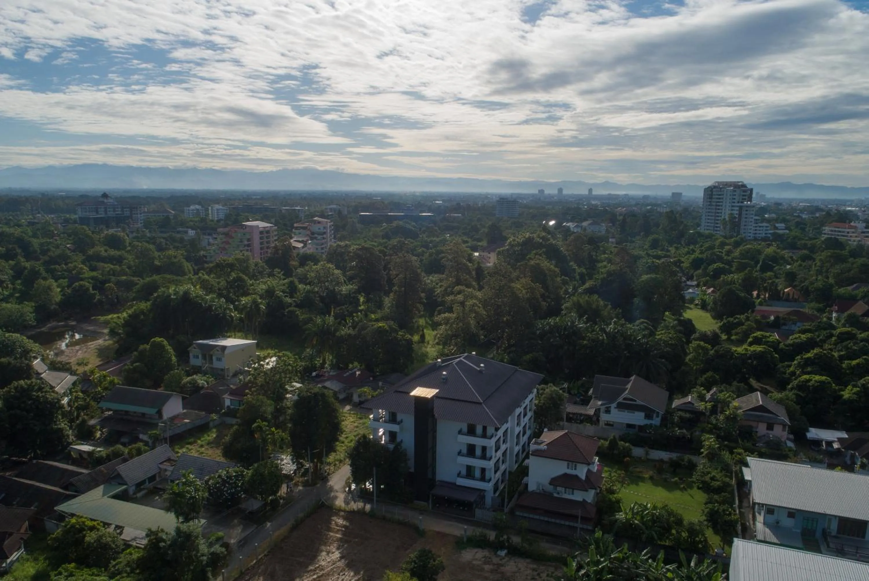 Bird's eye view in Sang Serene House