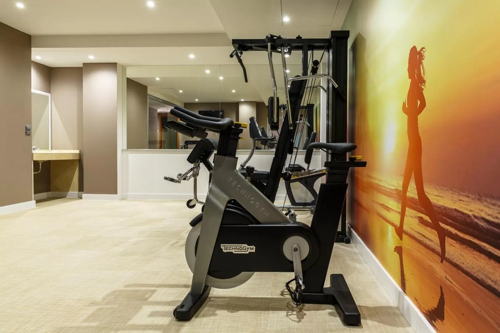 Fitness centre/facilities in BQ Andalucia Beach Hotel