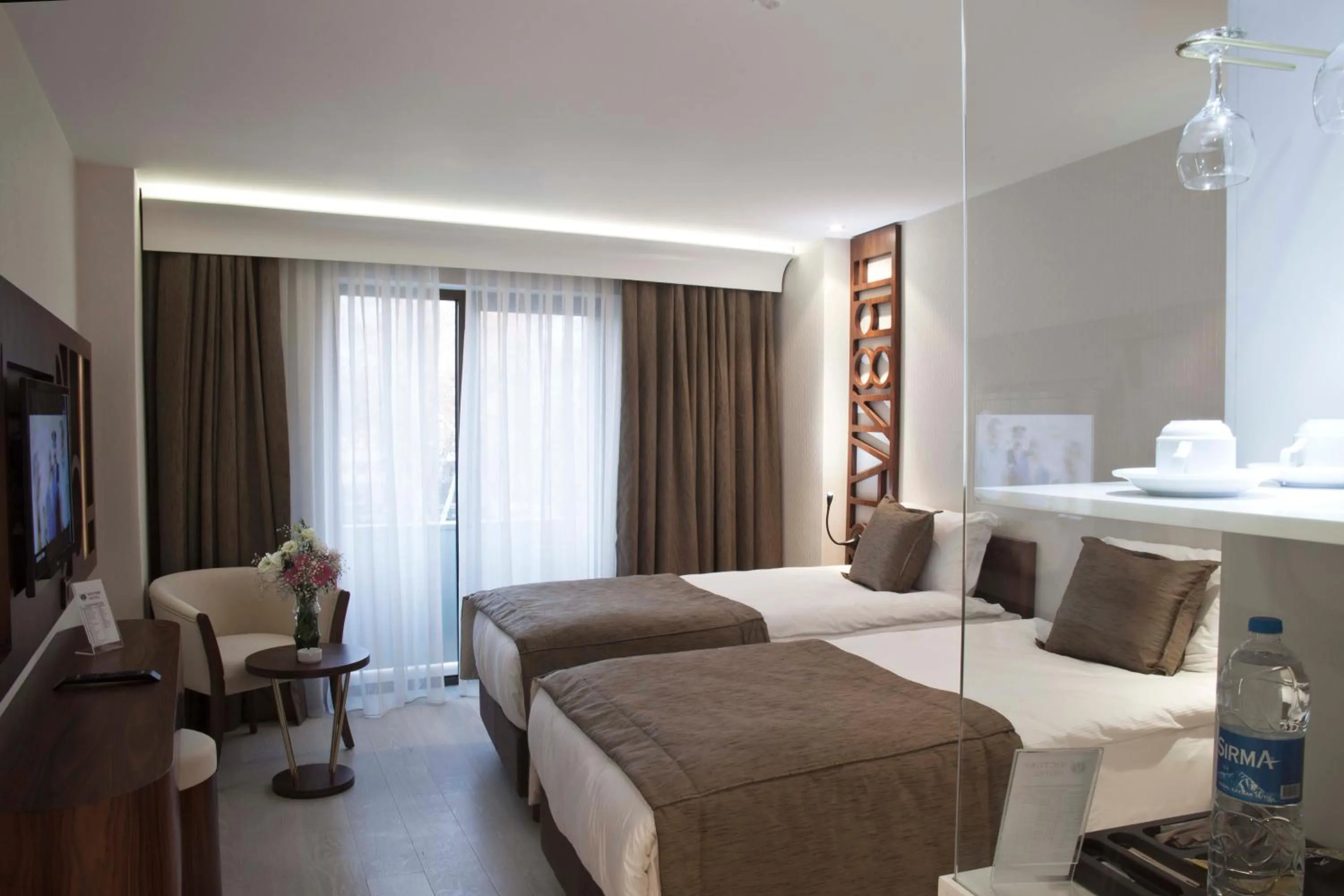 Bed in Victory Hotel & Spa Istanbul