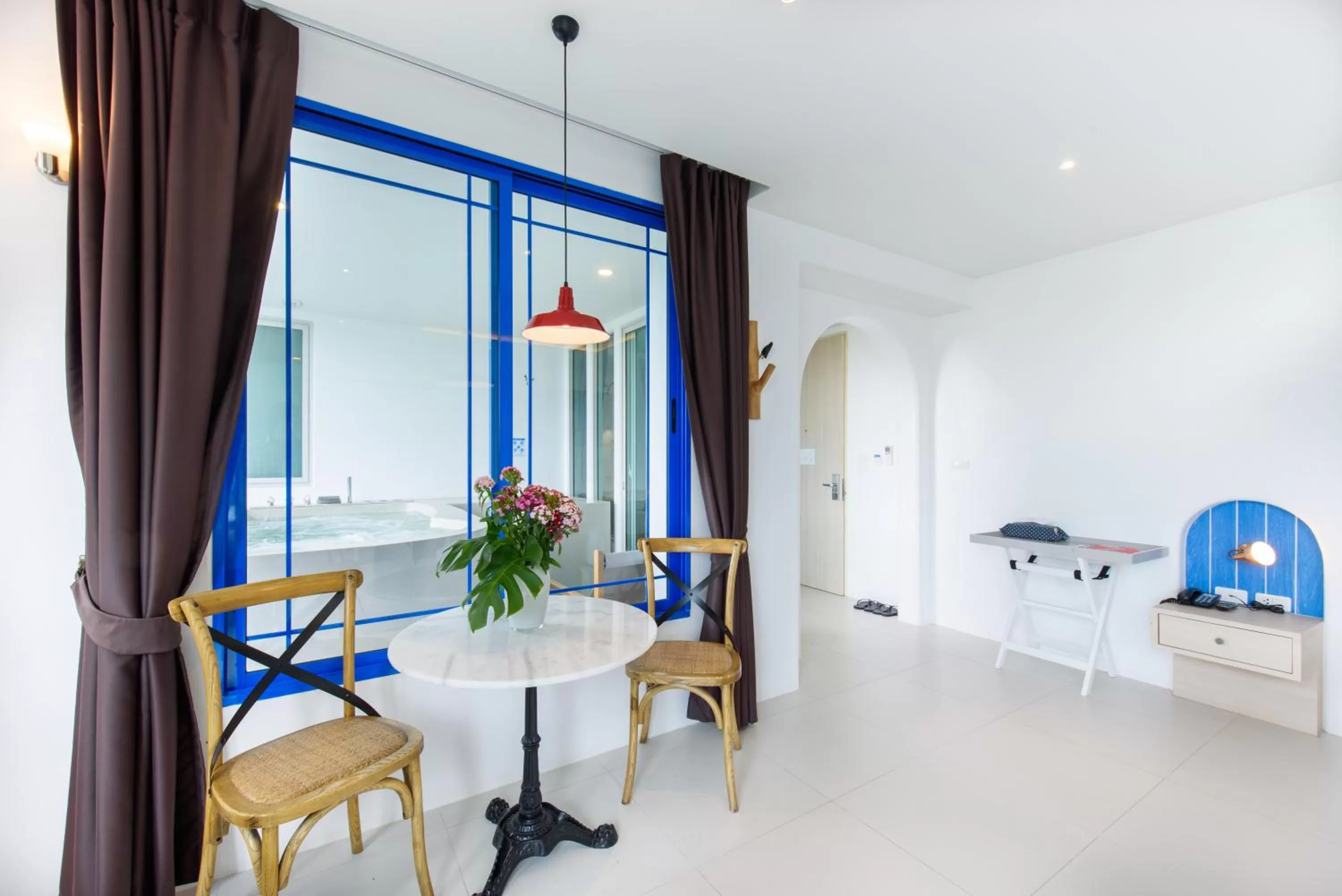 Seating area in Costa Village Bangsaray