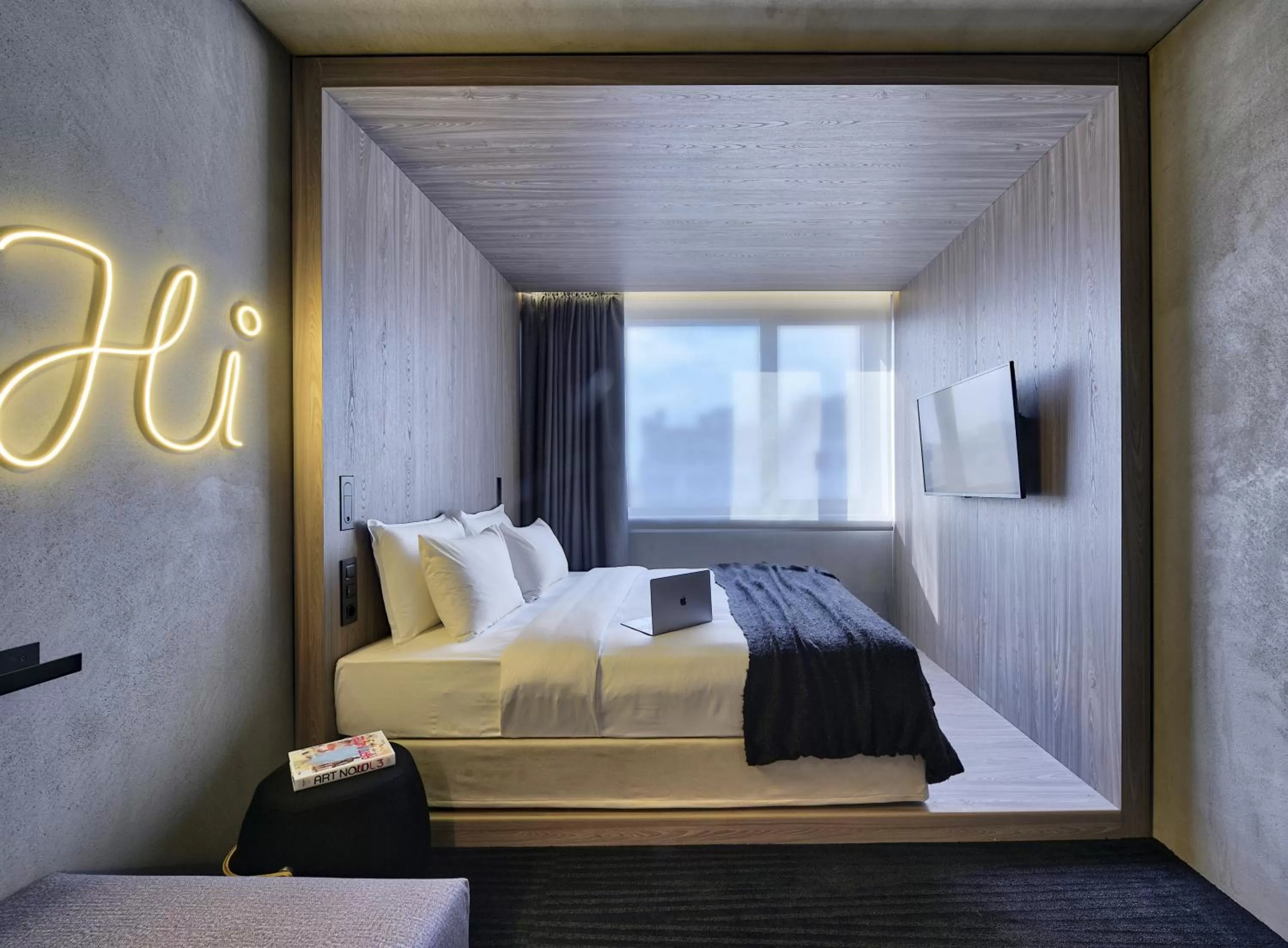 Bedroom, Bed in ONOMA Hotel