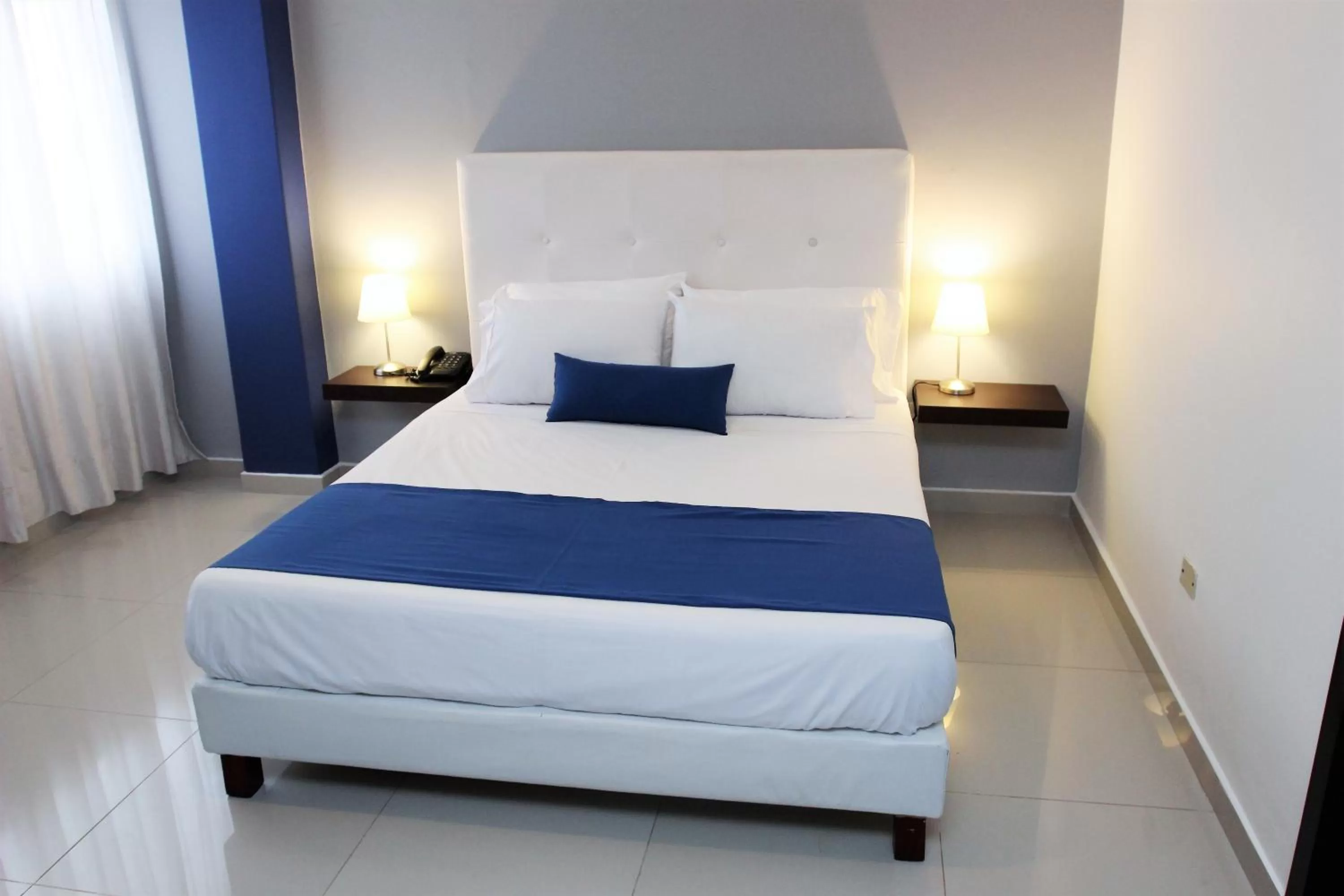 Bed in Eslait Hotel & Apartamentos