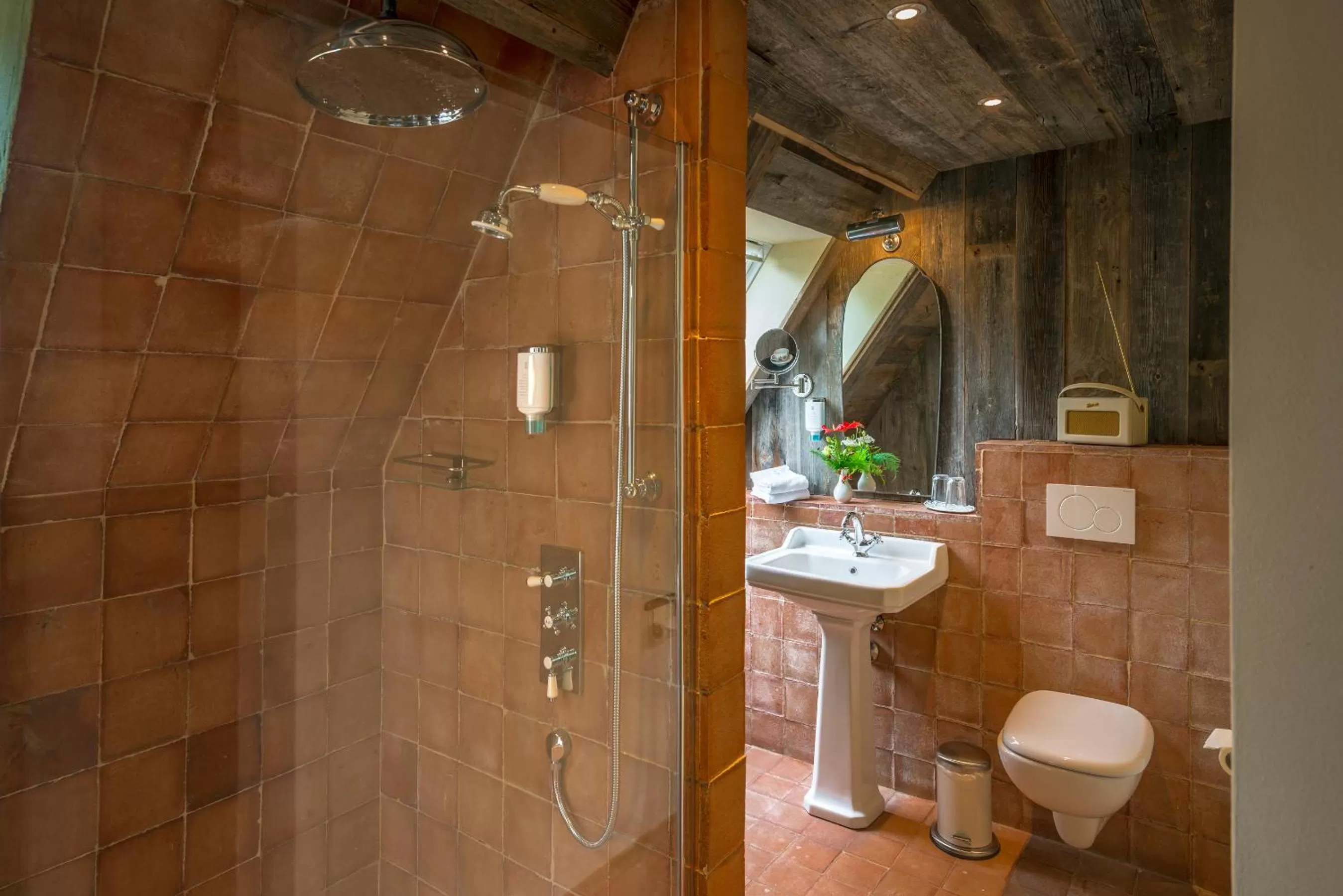 Bathroom in Hotel Wellness Goldenes Fass Meißen