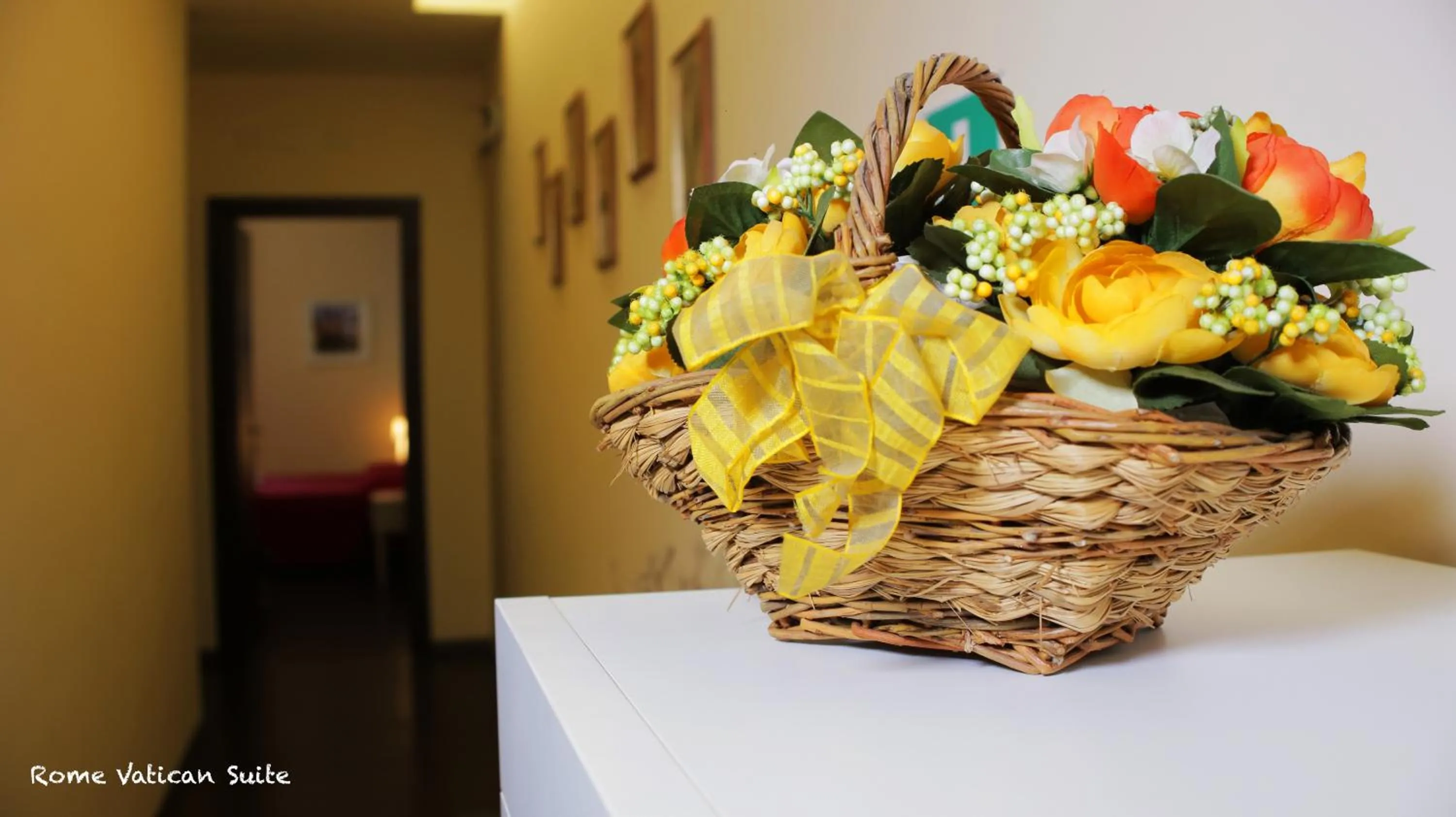 Decorative detail in Rome Vatican Suite