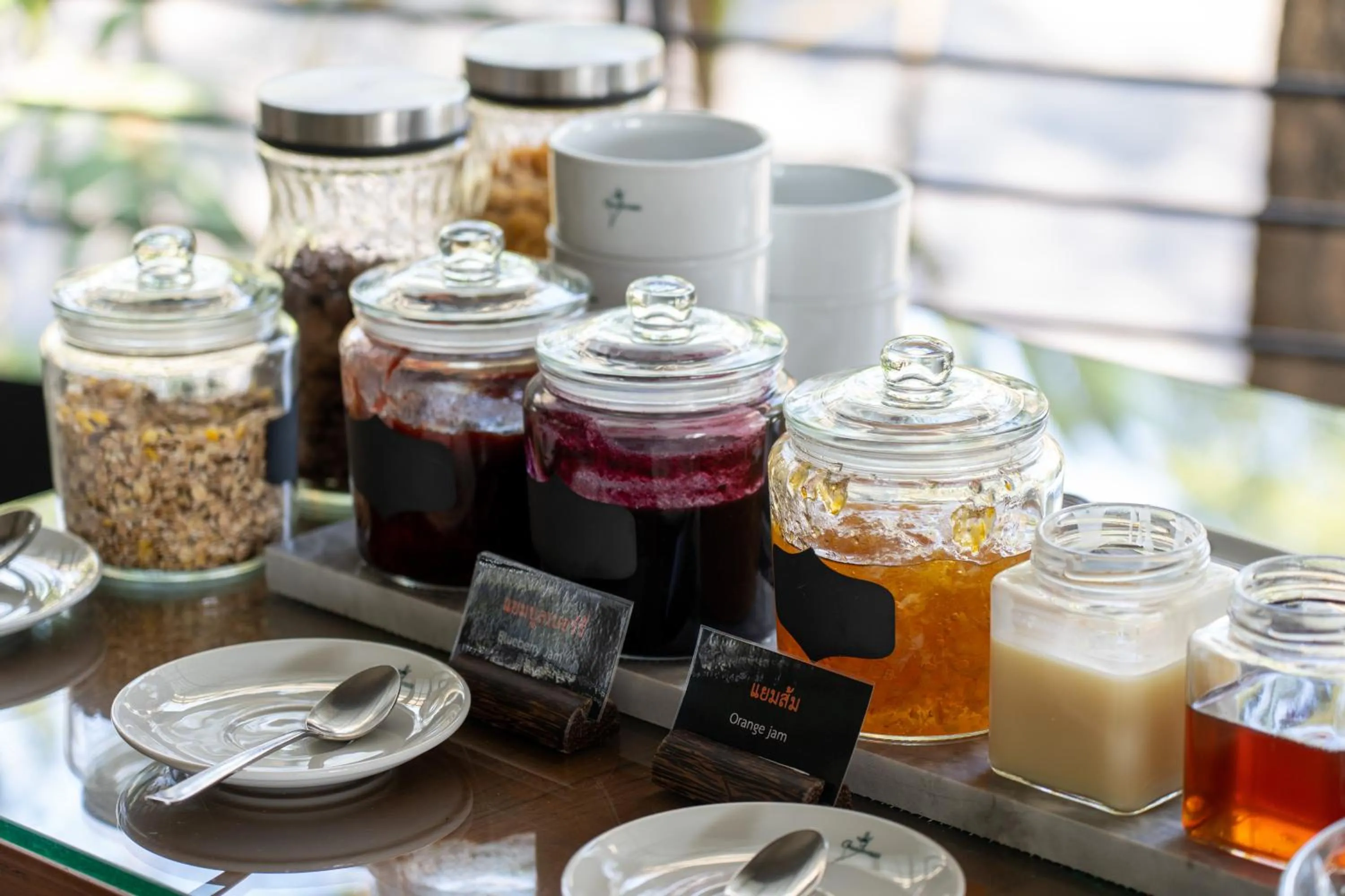 Food and drinks in The Grand Riverside Hotel