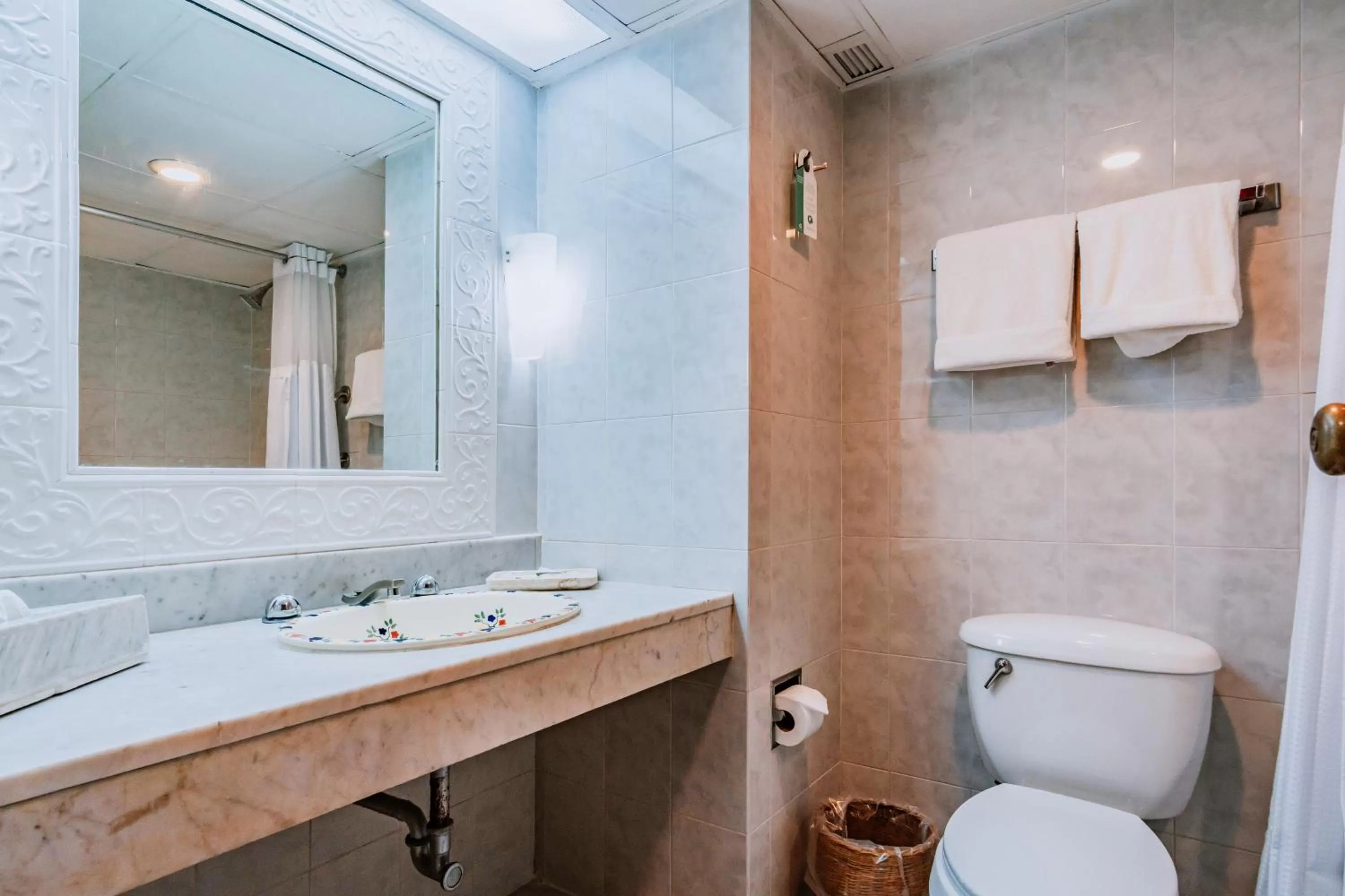 Bathroom in Casa del Balam Merida