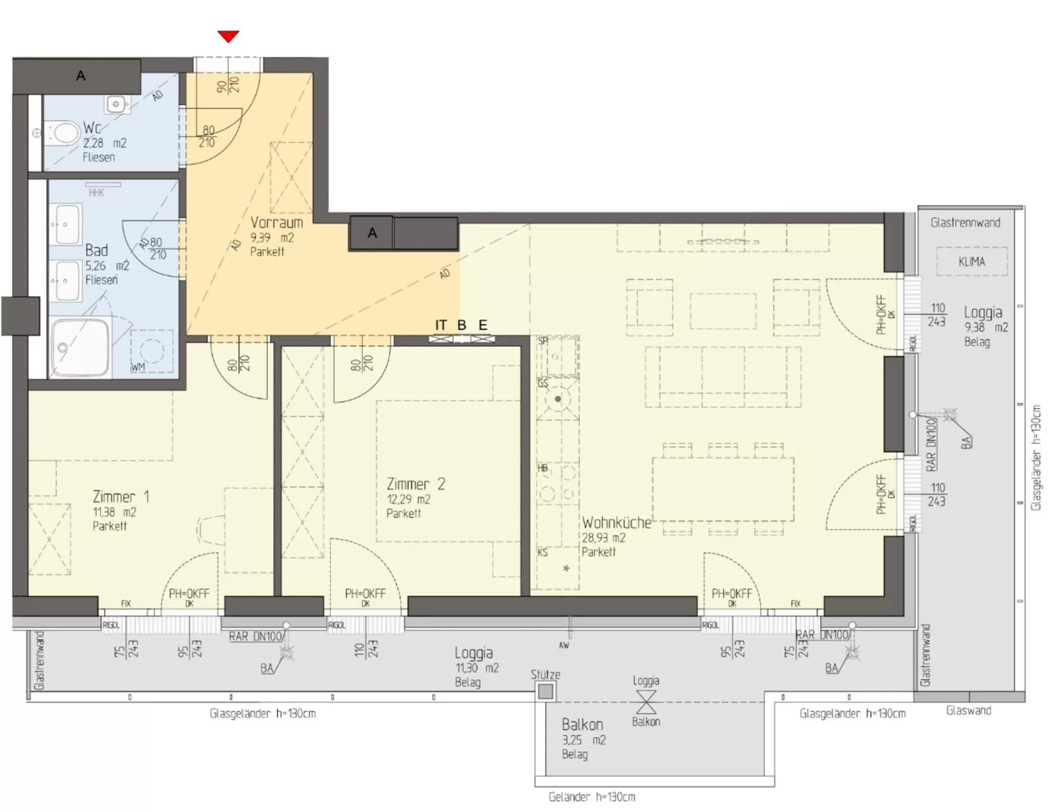 Vienna Residence, Marina Tower - Danube