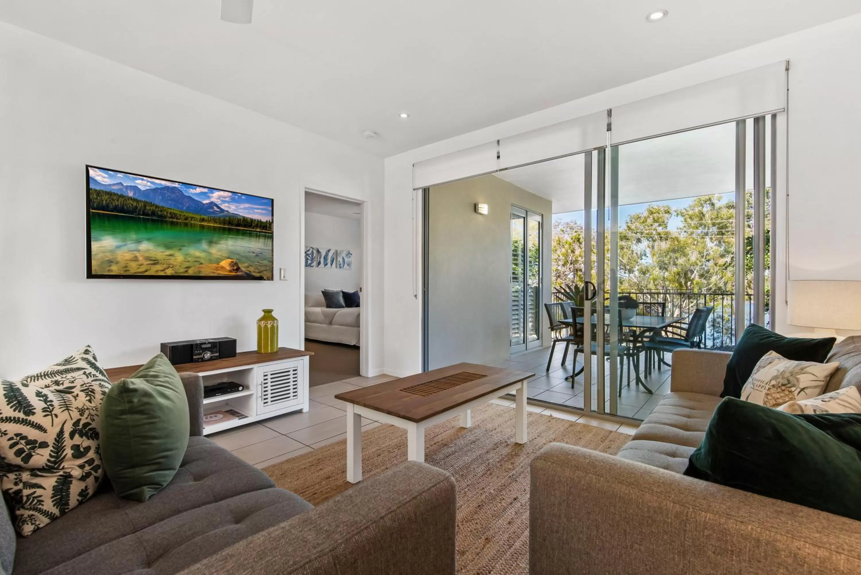Living room in Metzo Noosa Resort