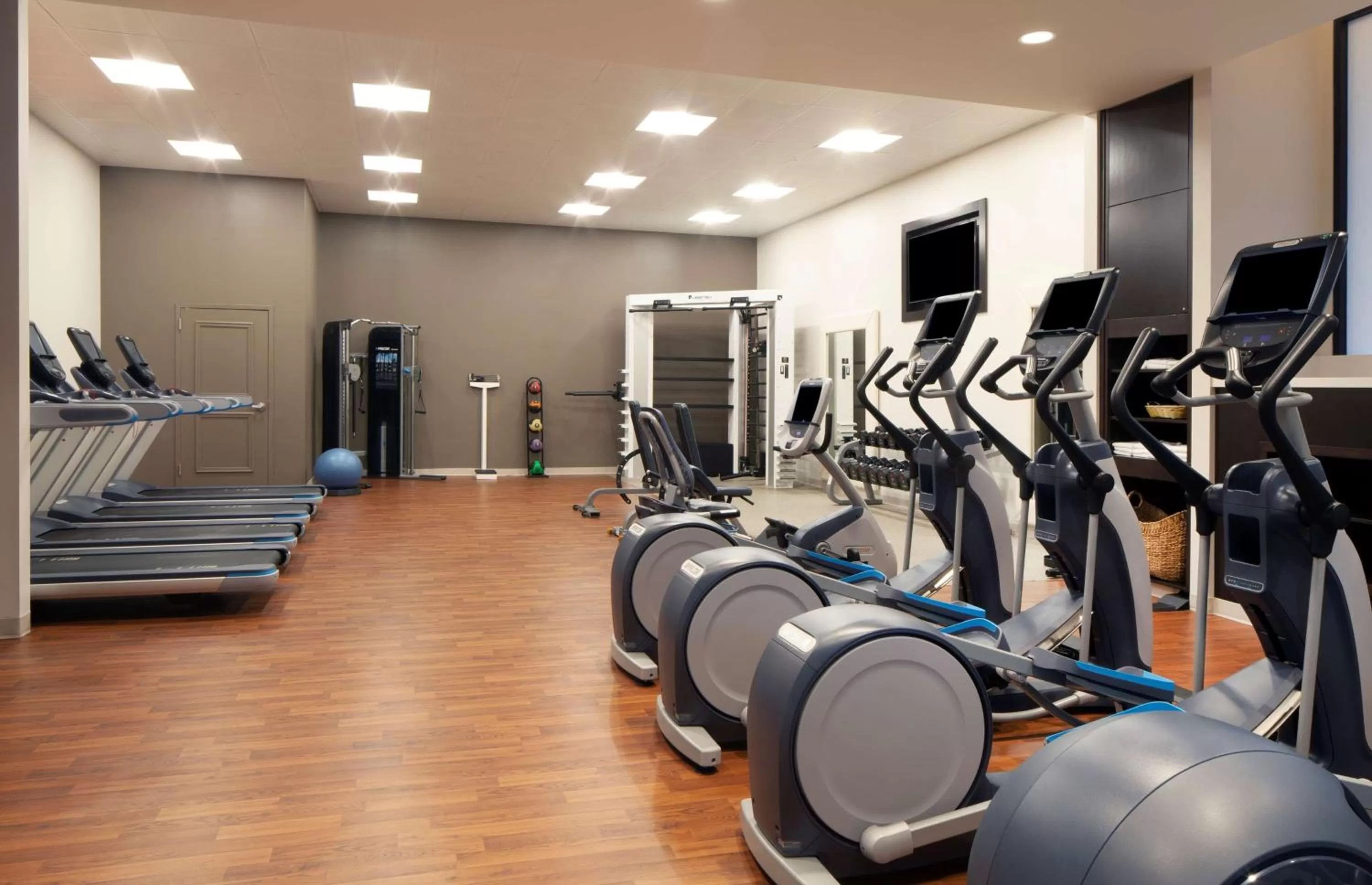 Fitness centre/facilities in Hilton St. Petersburg Bayfront