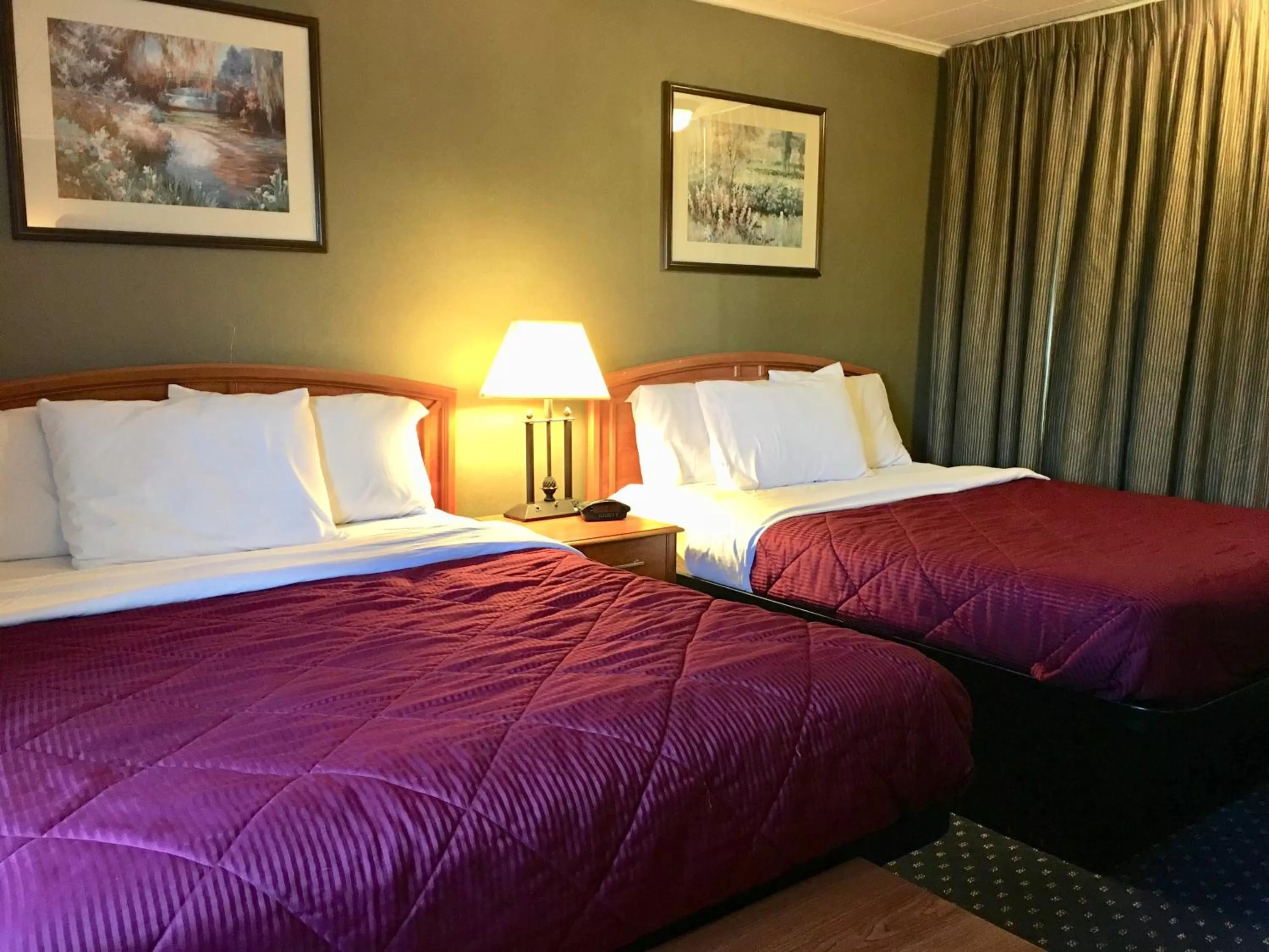 Bed in Scottish Inns Fayetteville