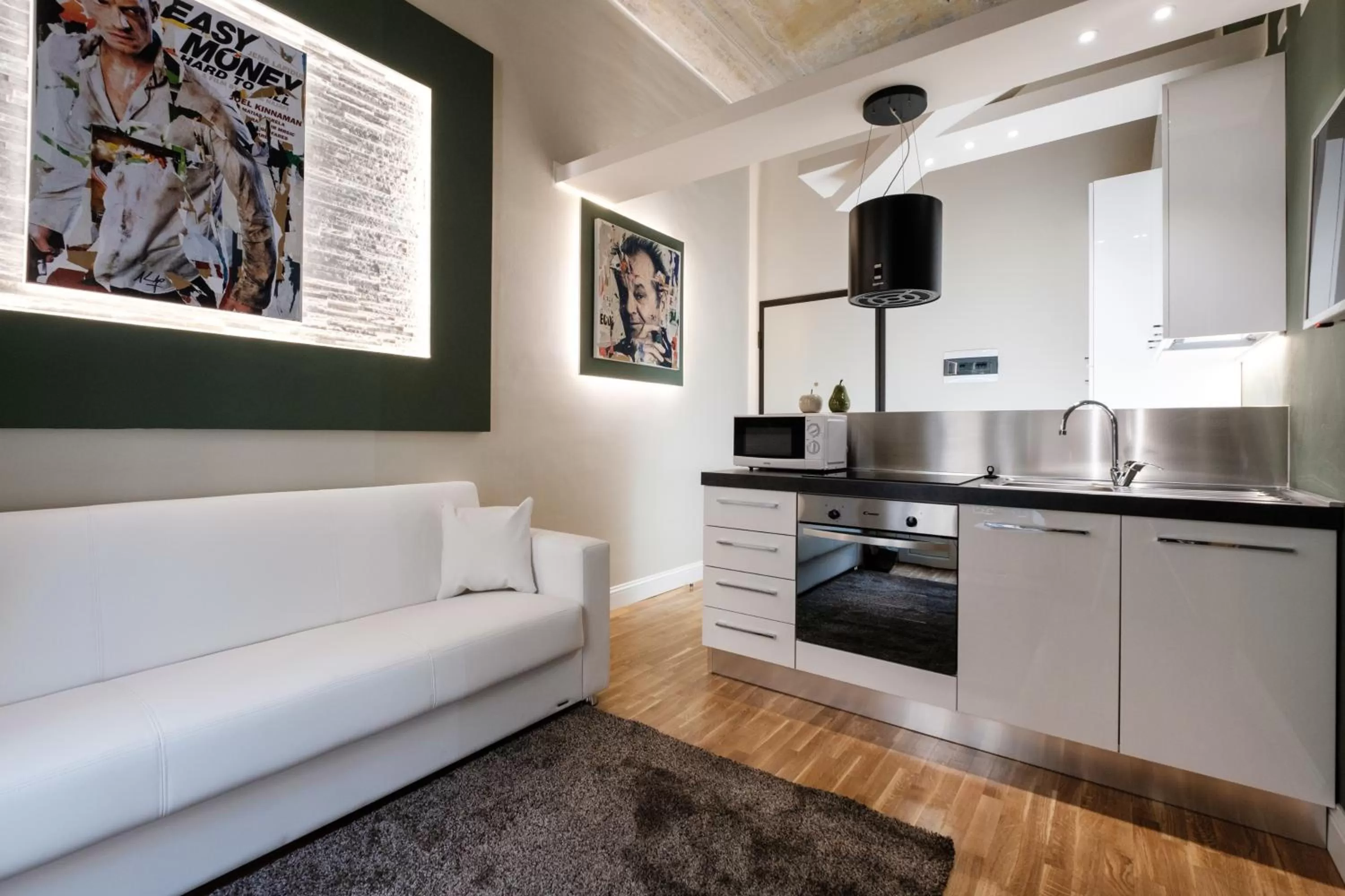 Kitchen or kitchenette in Apart Hotel Torino