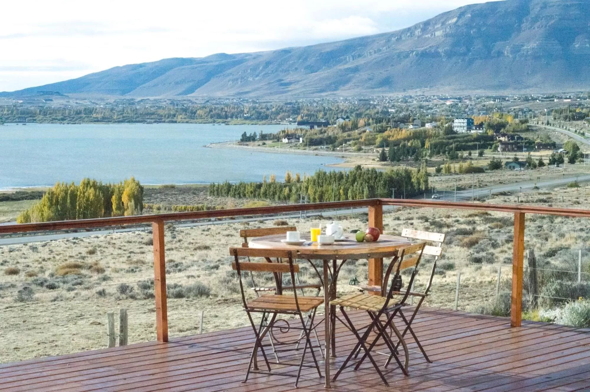 Balcony/Terrace, Mountain View in Hosteria La Estepa