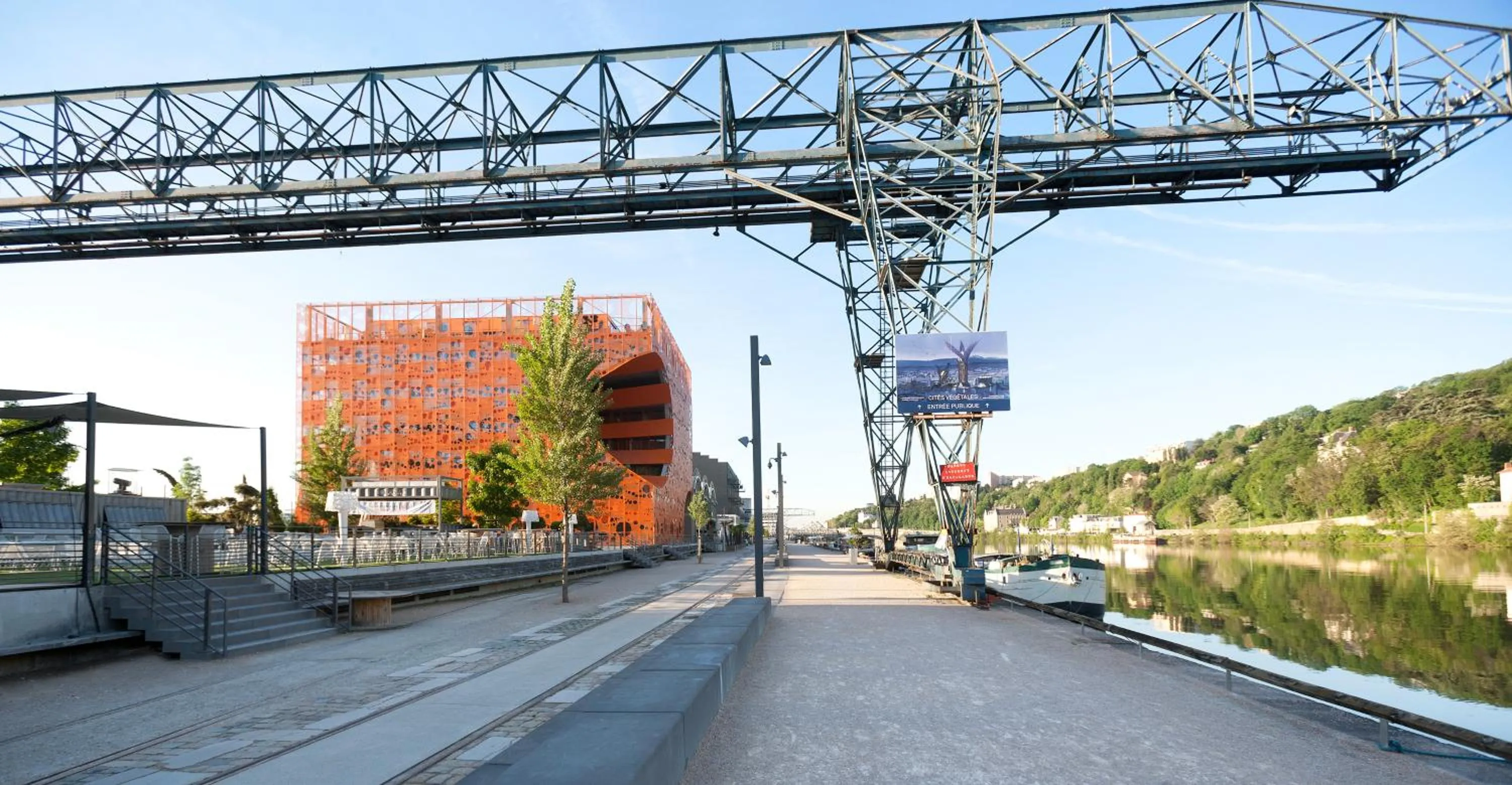 Nearby landmark in ibis budget Lyon Centre Confluence