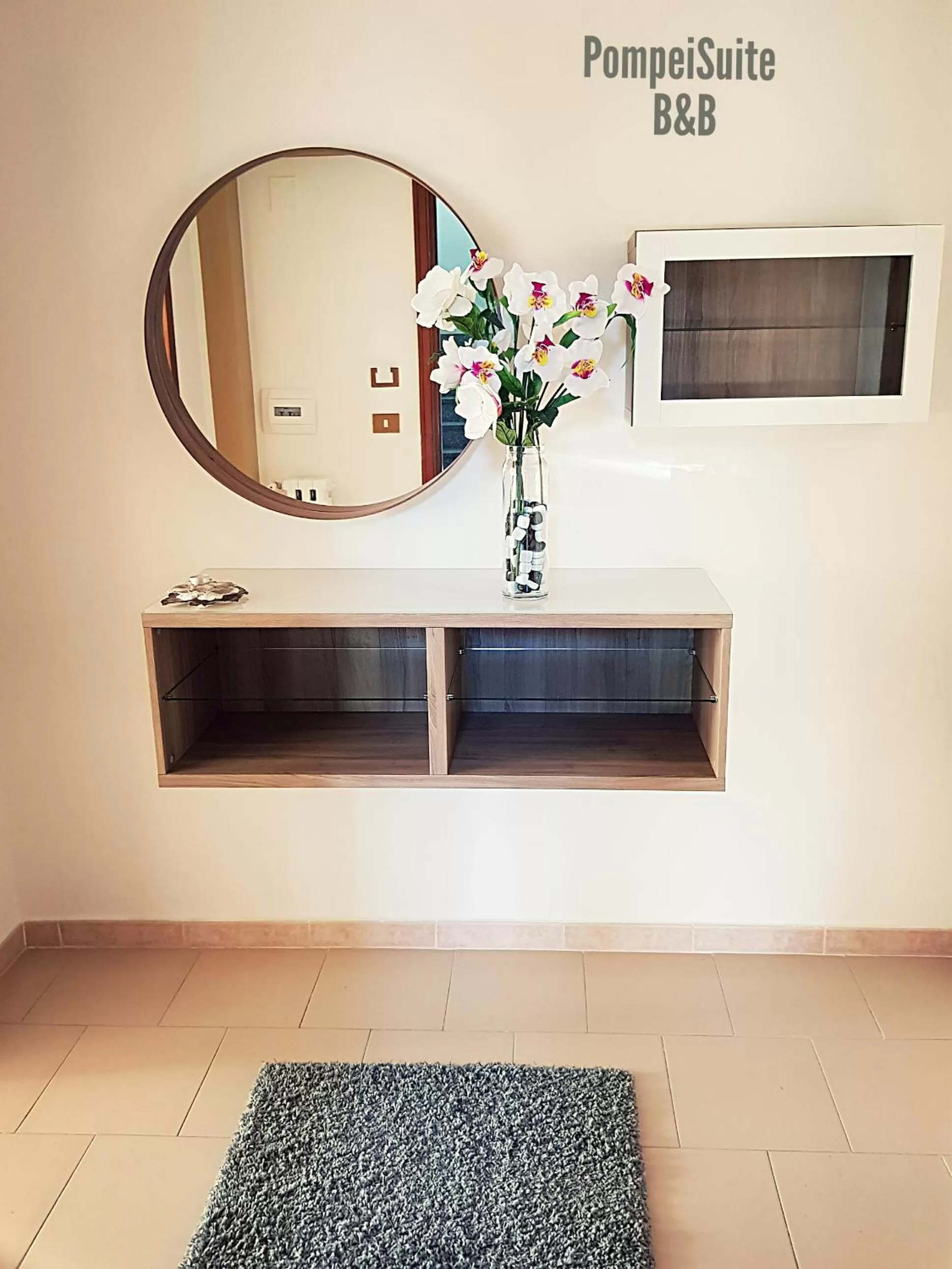 Living room in Pompei Suite