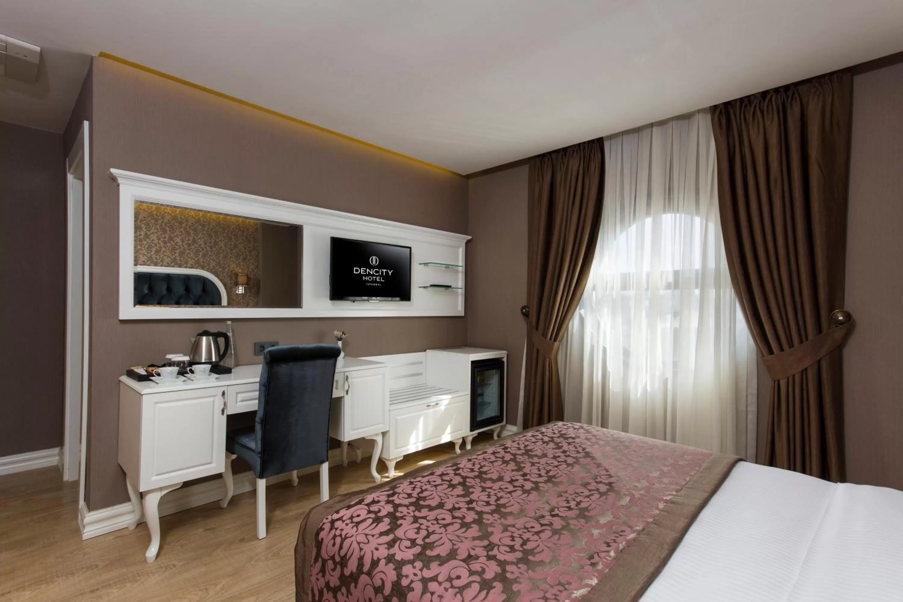 Photo of the whole room, Bed in Dencity Hotels & Spa