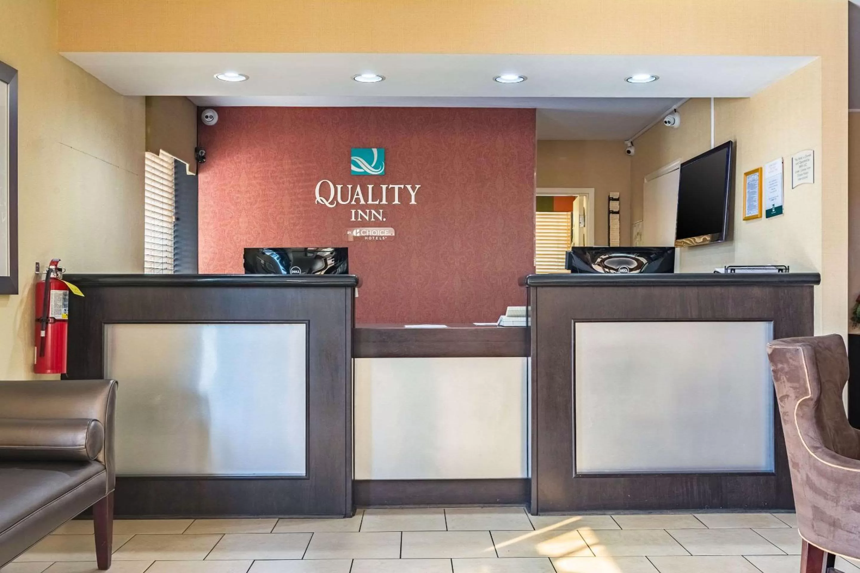 Lobby or reception in Quality Inn Columbus near Fort Benning