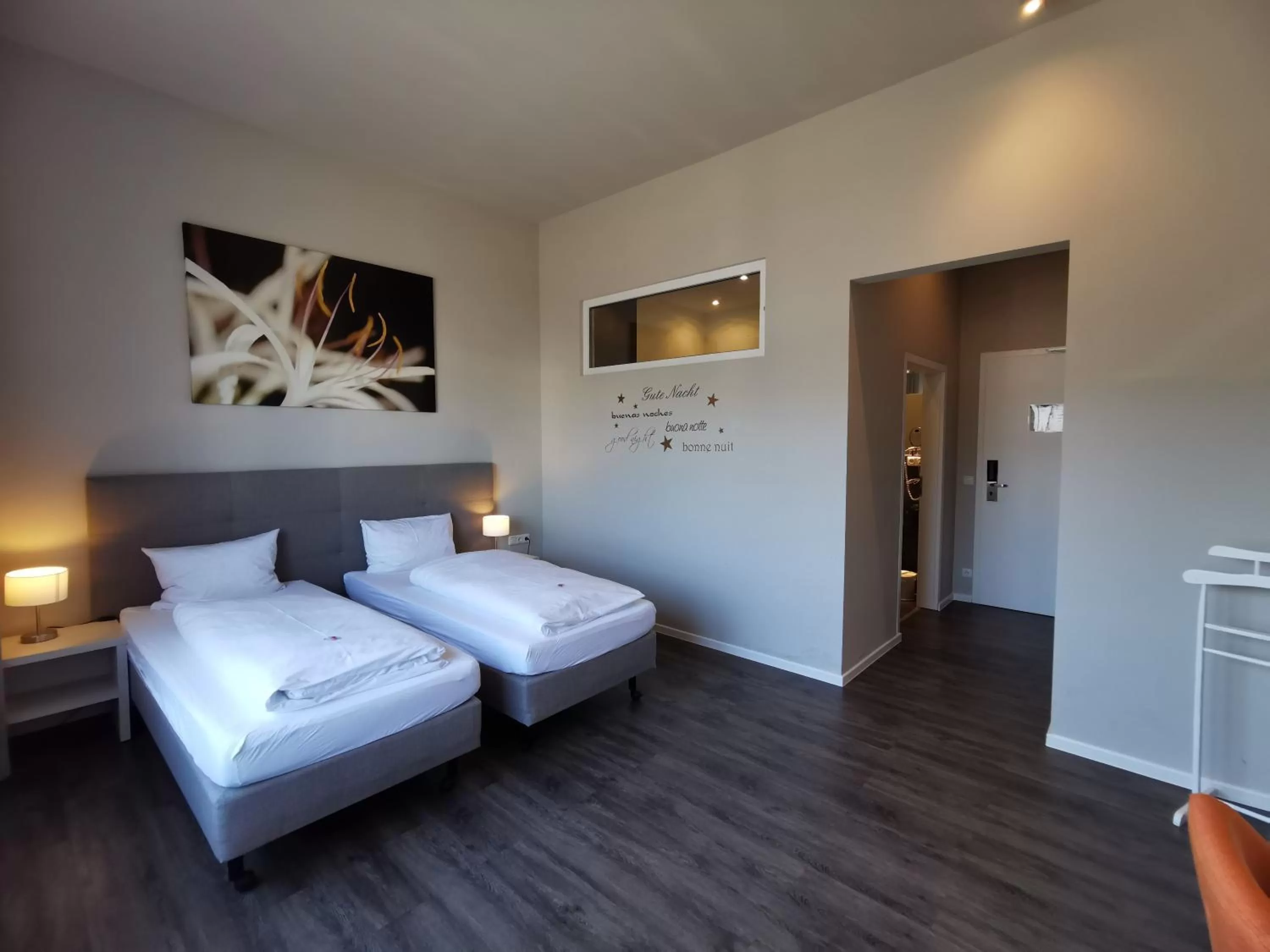 Photo of the whole room, Bed in Hotel Gutsmühle