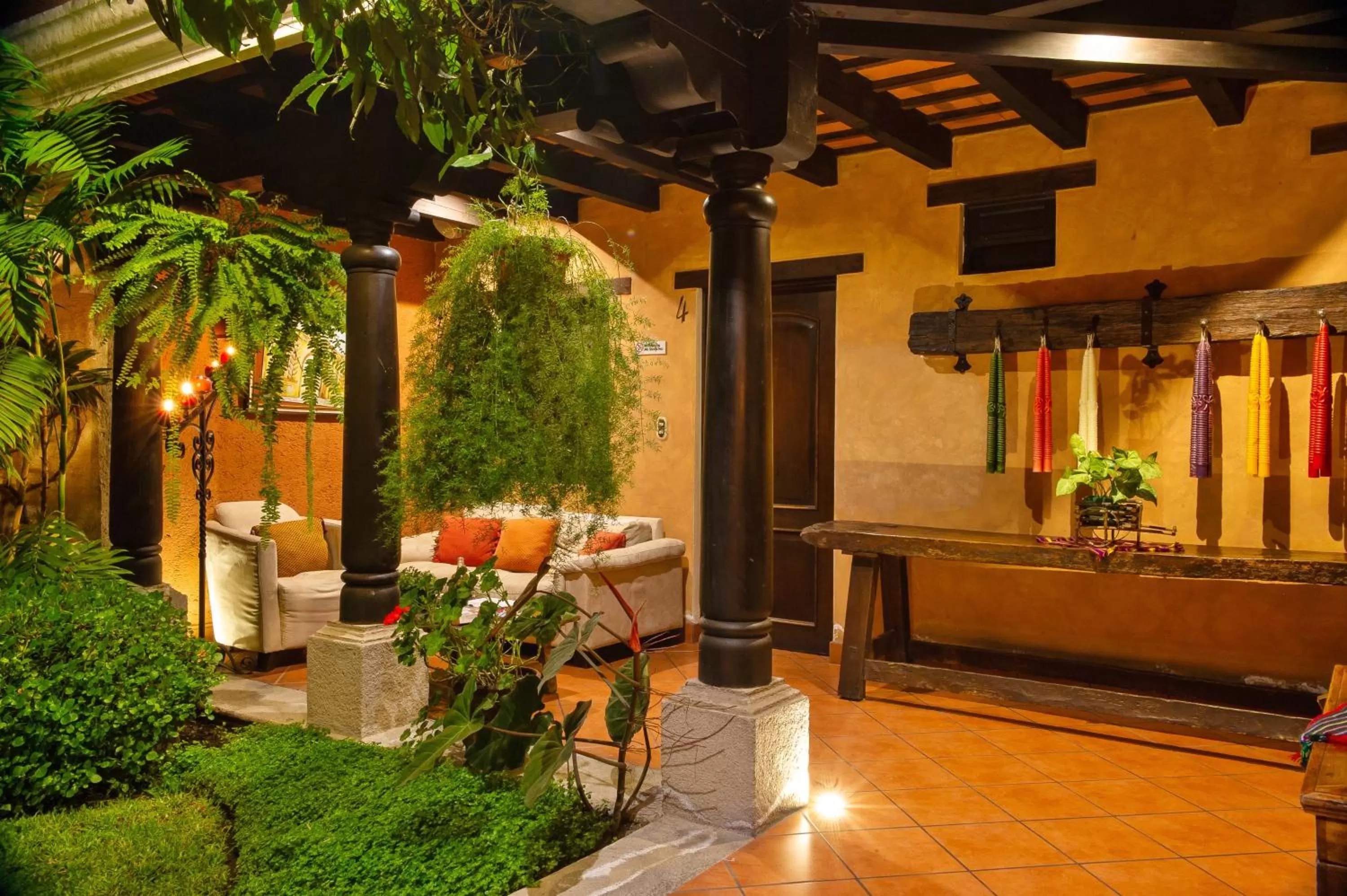 Patio in Hotel Meson del Valle by AHS