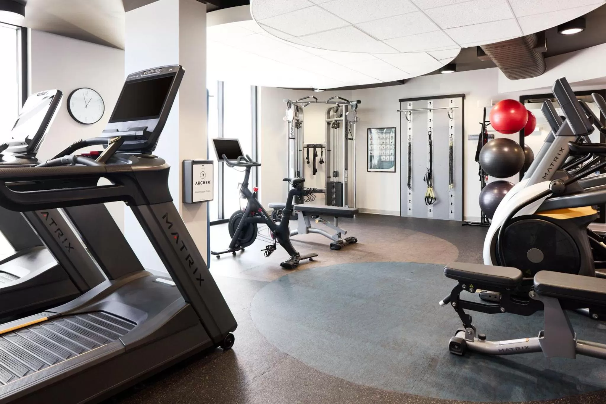 Fitness centre/facilities in Archer Hotel Falls Church