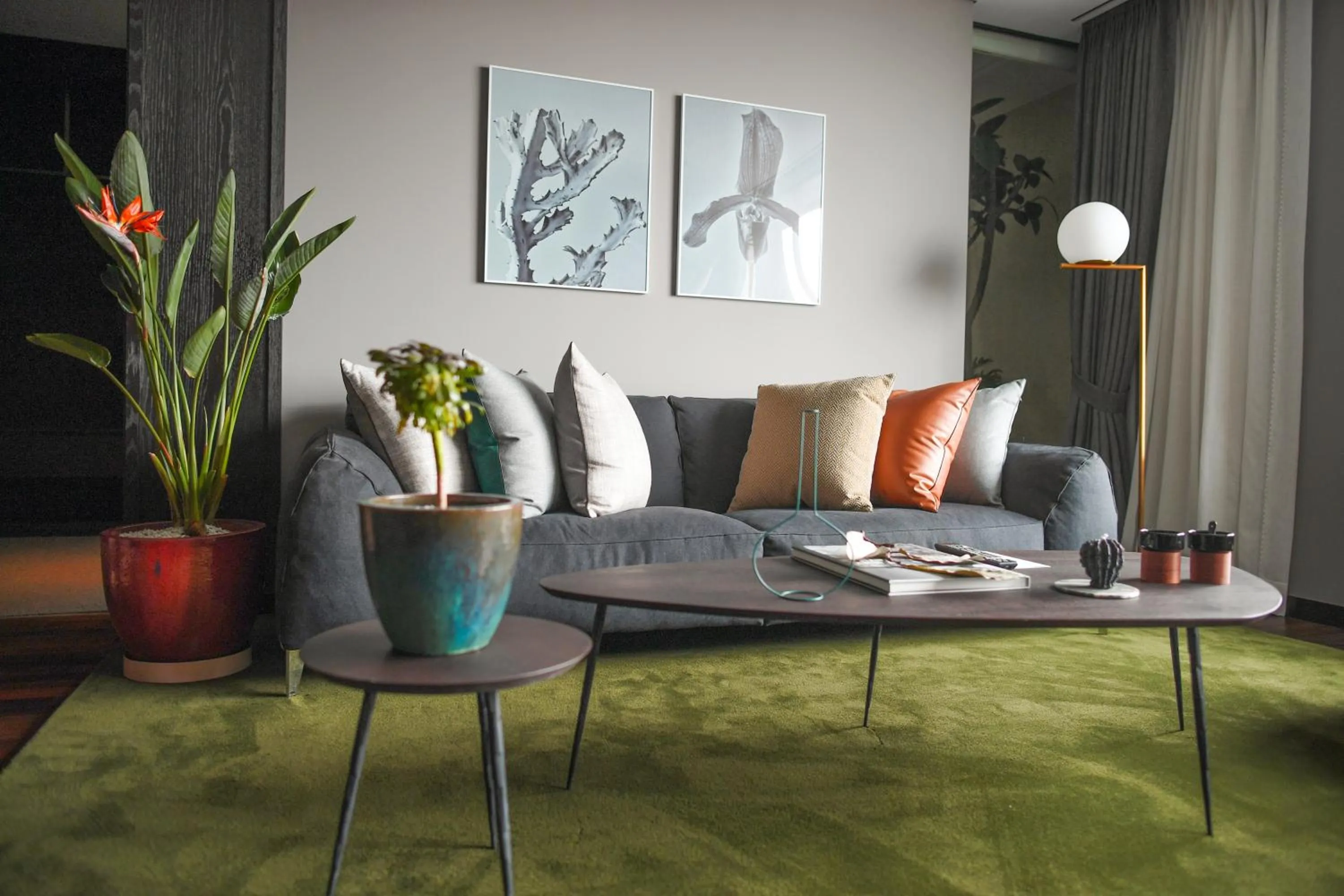 Living room in Maison Glad Jeju