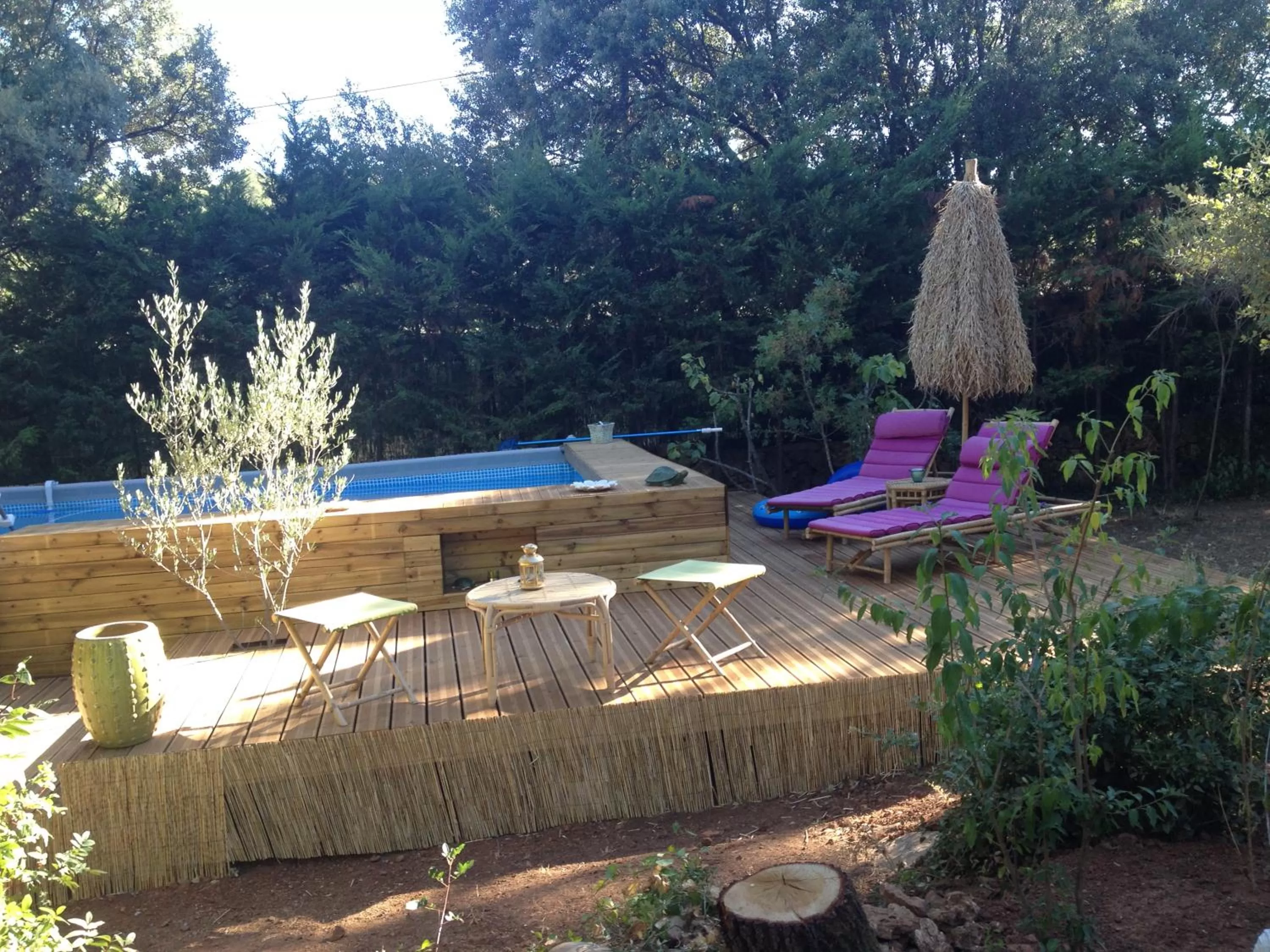 Swimming Pool in Longo Maï