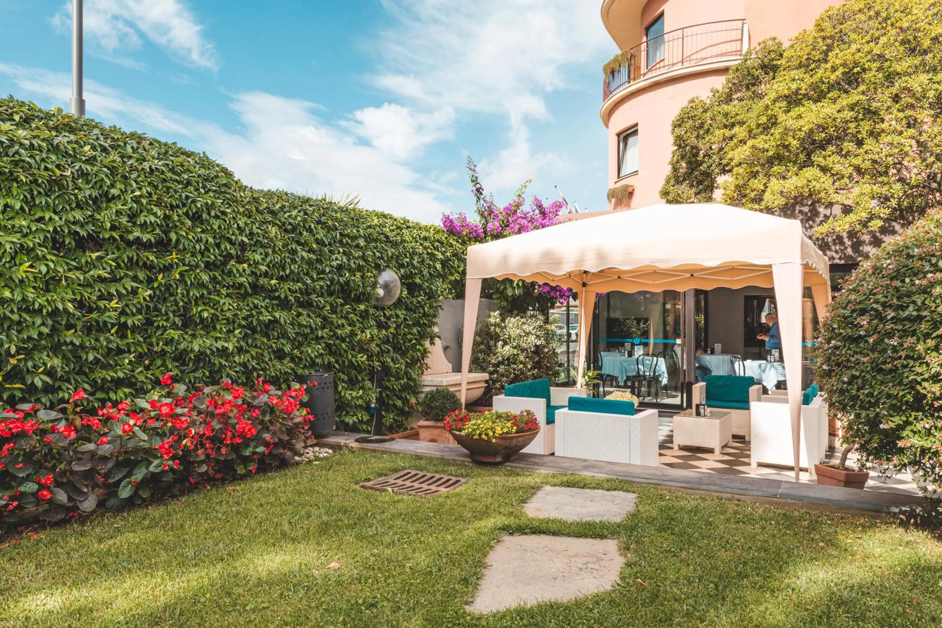 Garden in Hotel Santa Maria