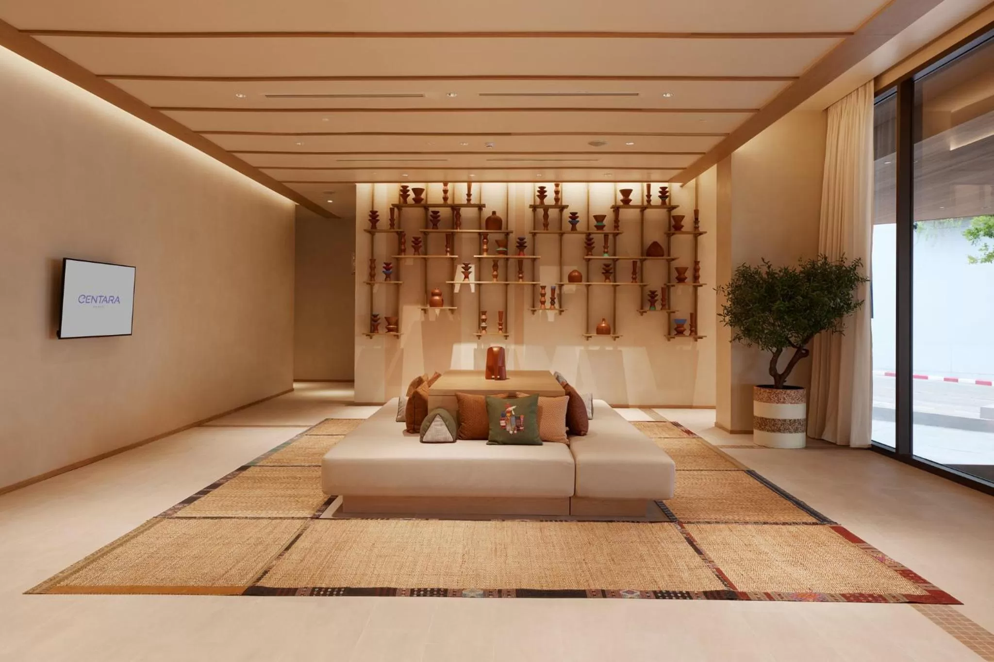 Lobby or reception, Bed in Centara Korat