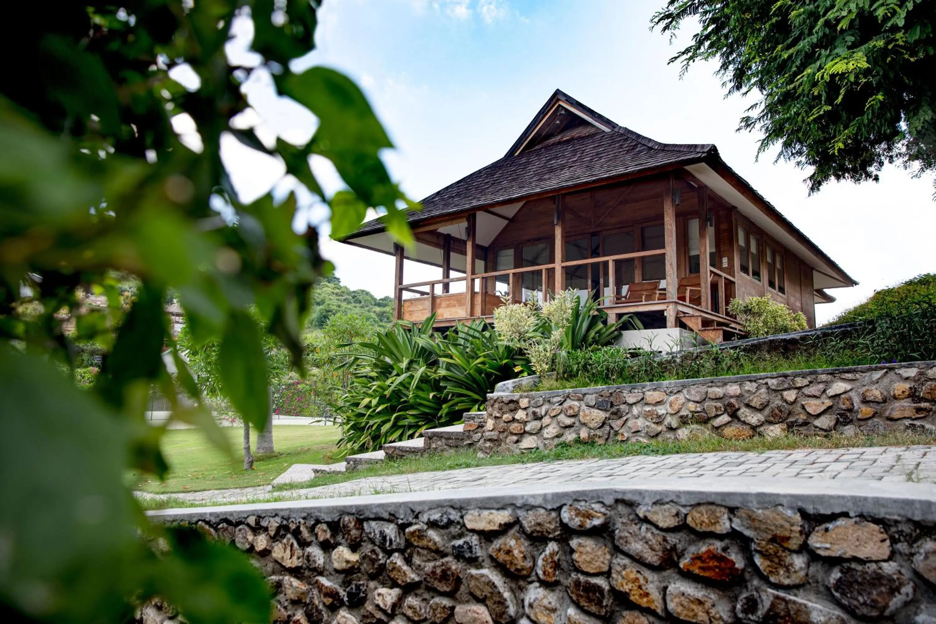 Property building in Kokomo Resort Gili Gede