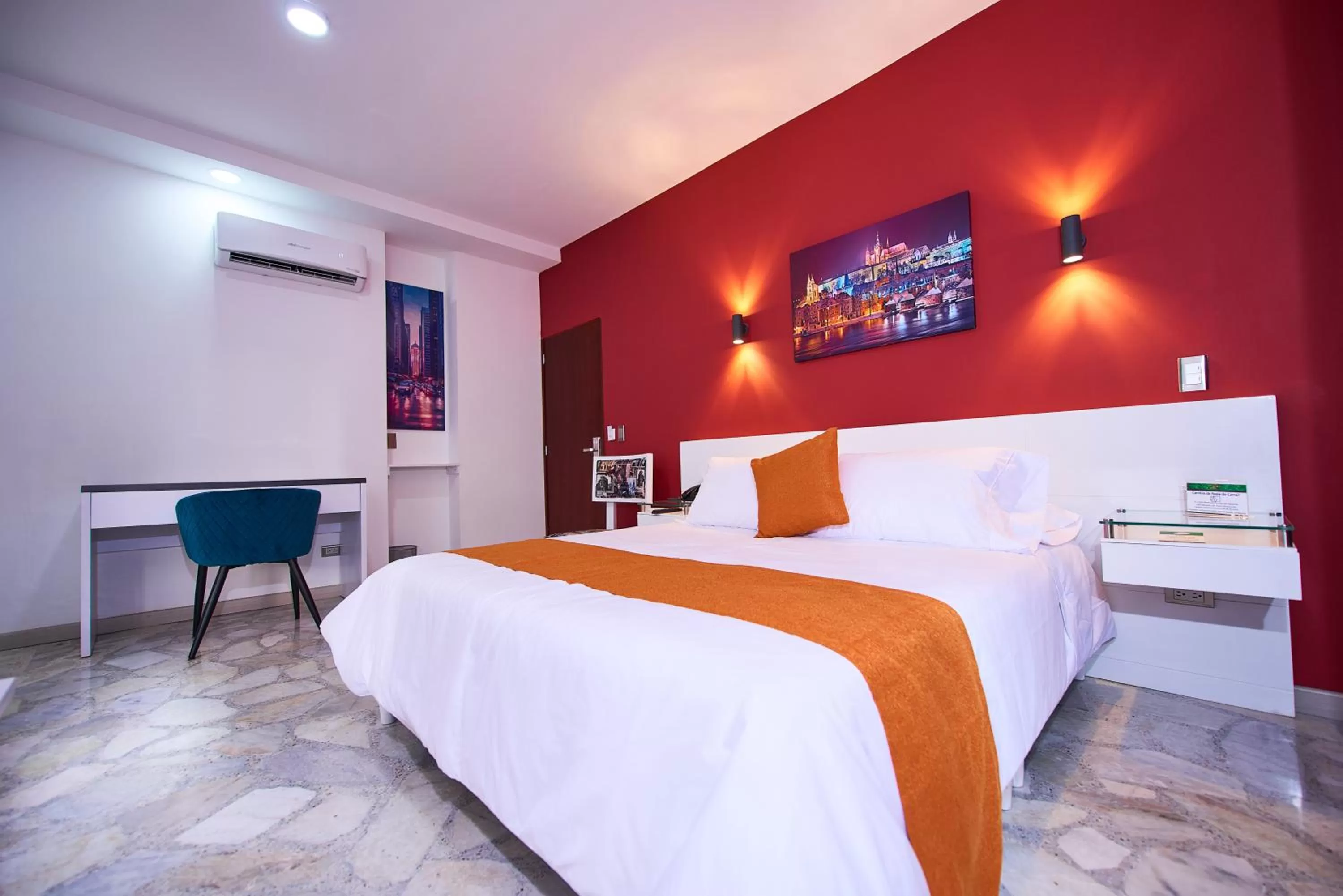 Bed in Casa Esmeralda Hotel Boutique