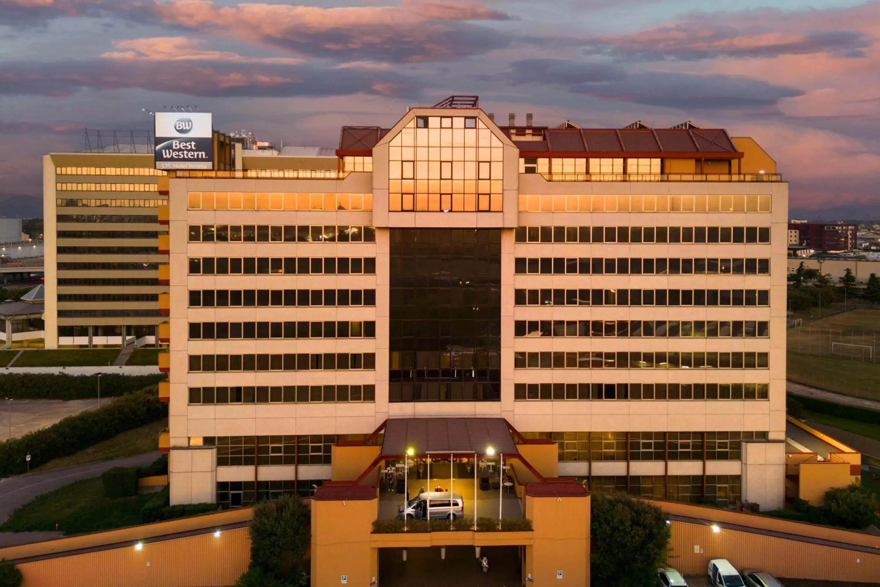 Property building in Best Western CTC Hotel Verona