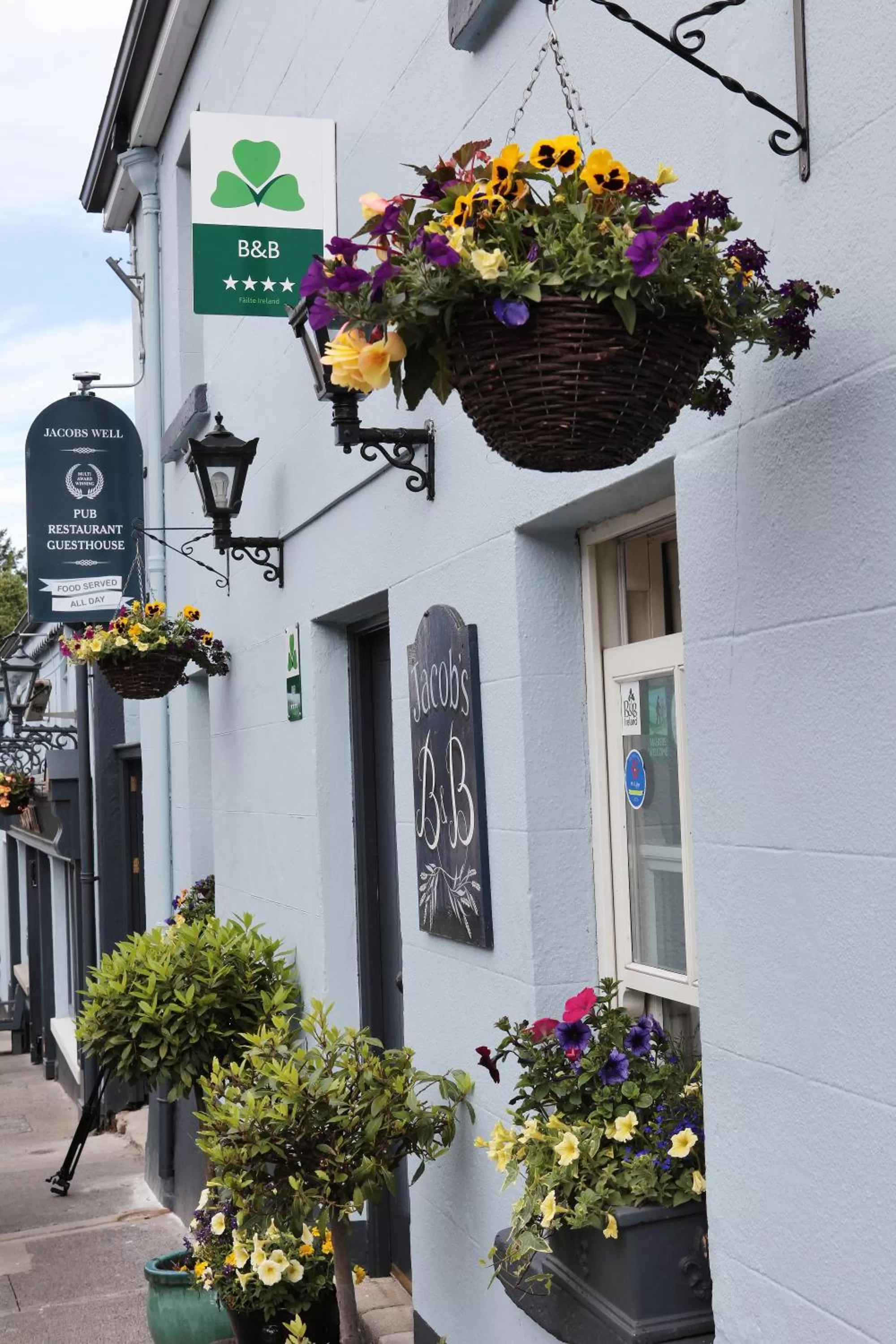 Decorative detail in Jacob's Well Hotel