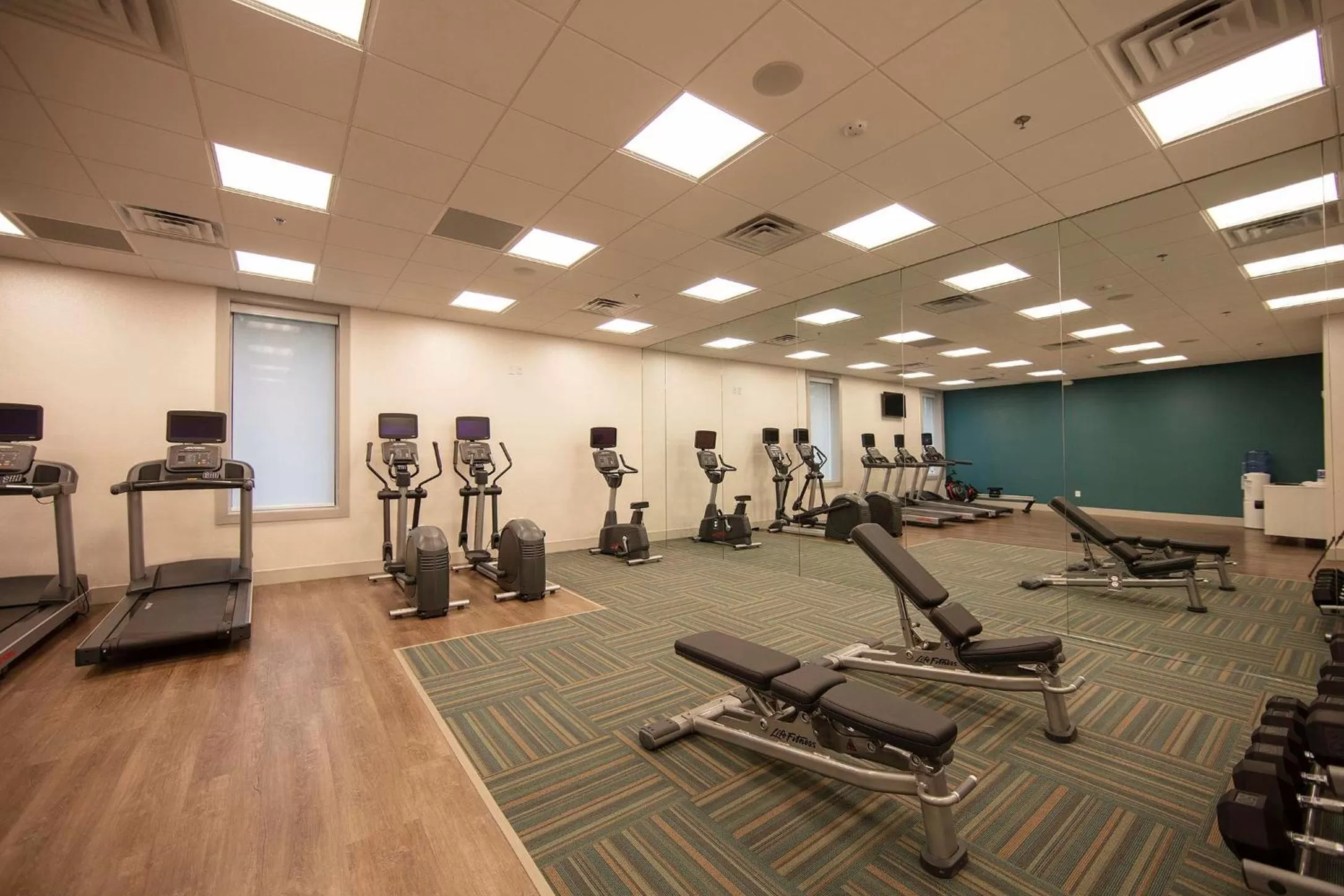 Fitness centre/facilities in Holiday Inn Express Athens - University Area by IHG