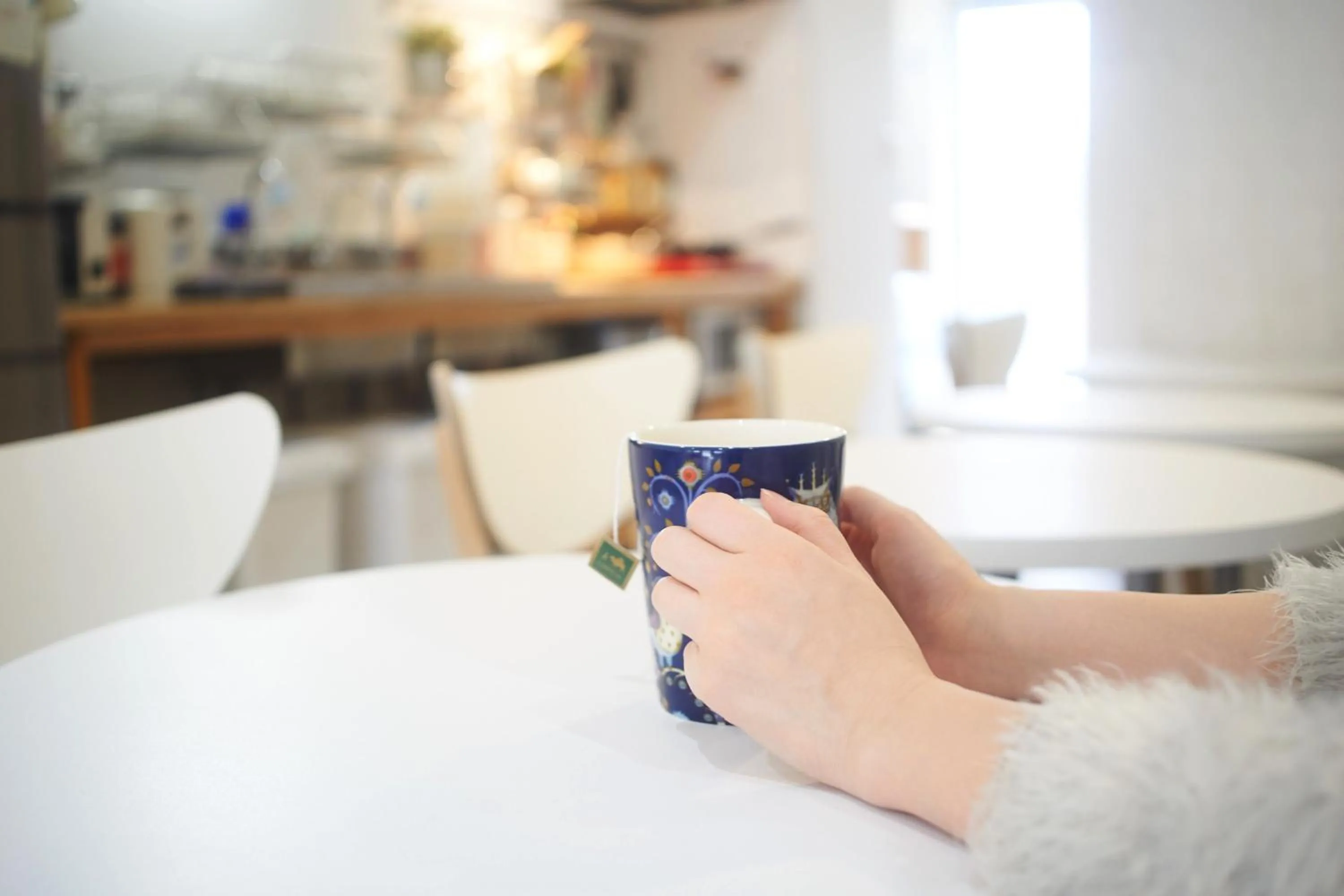 Communal lounge/ TV room in Casa Blanca Guesthouse
