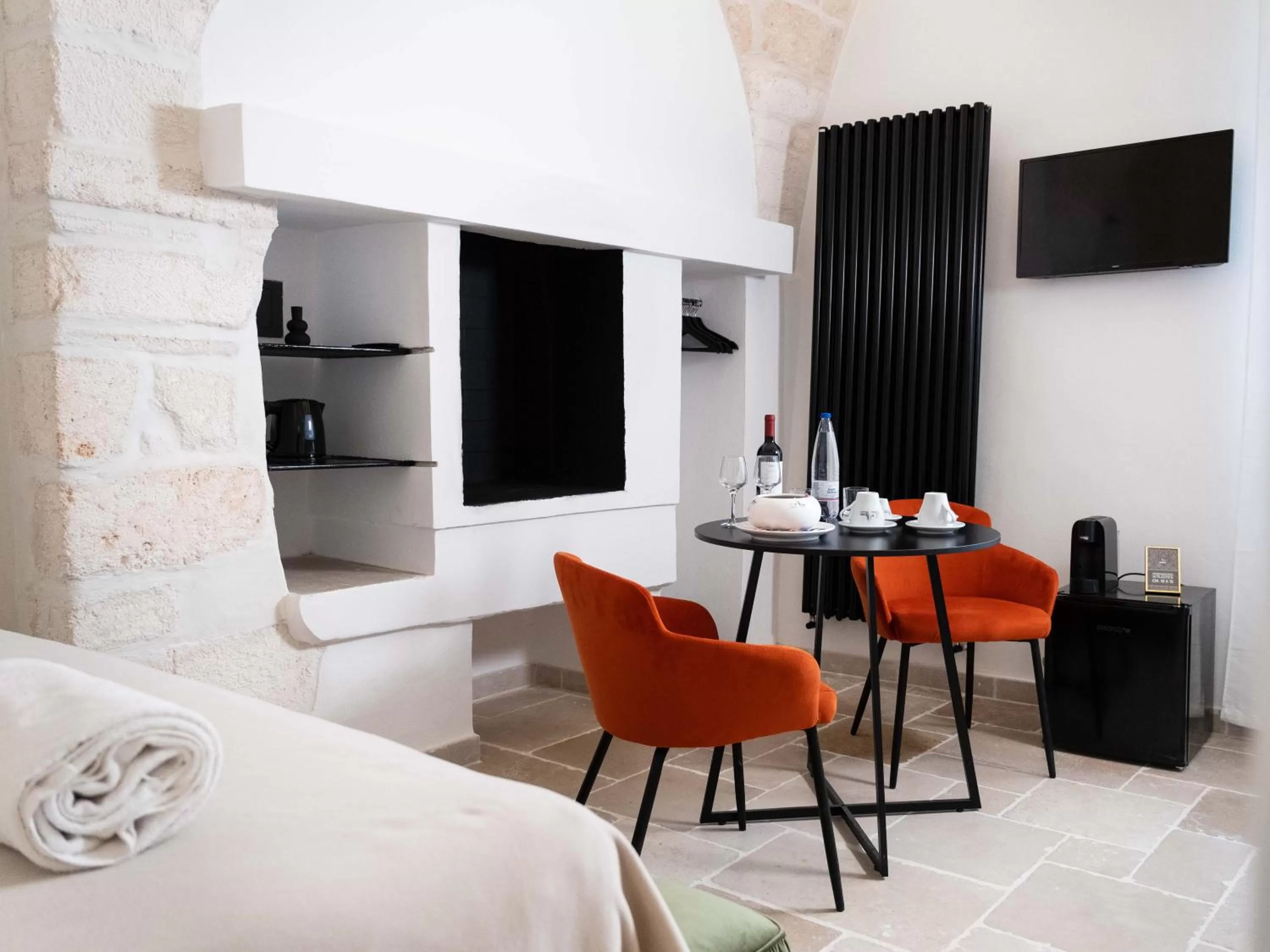 Bed in Dama Bianca Boutique Hotel Ostuni