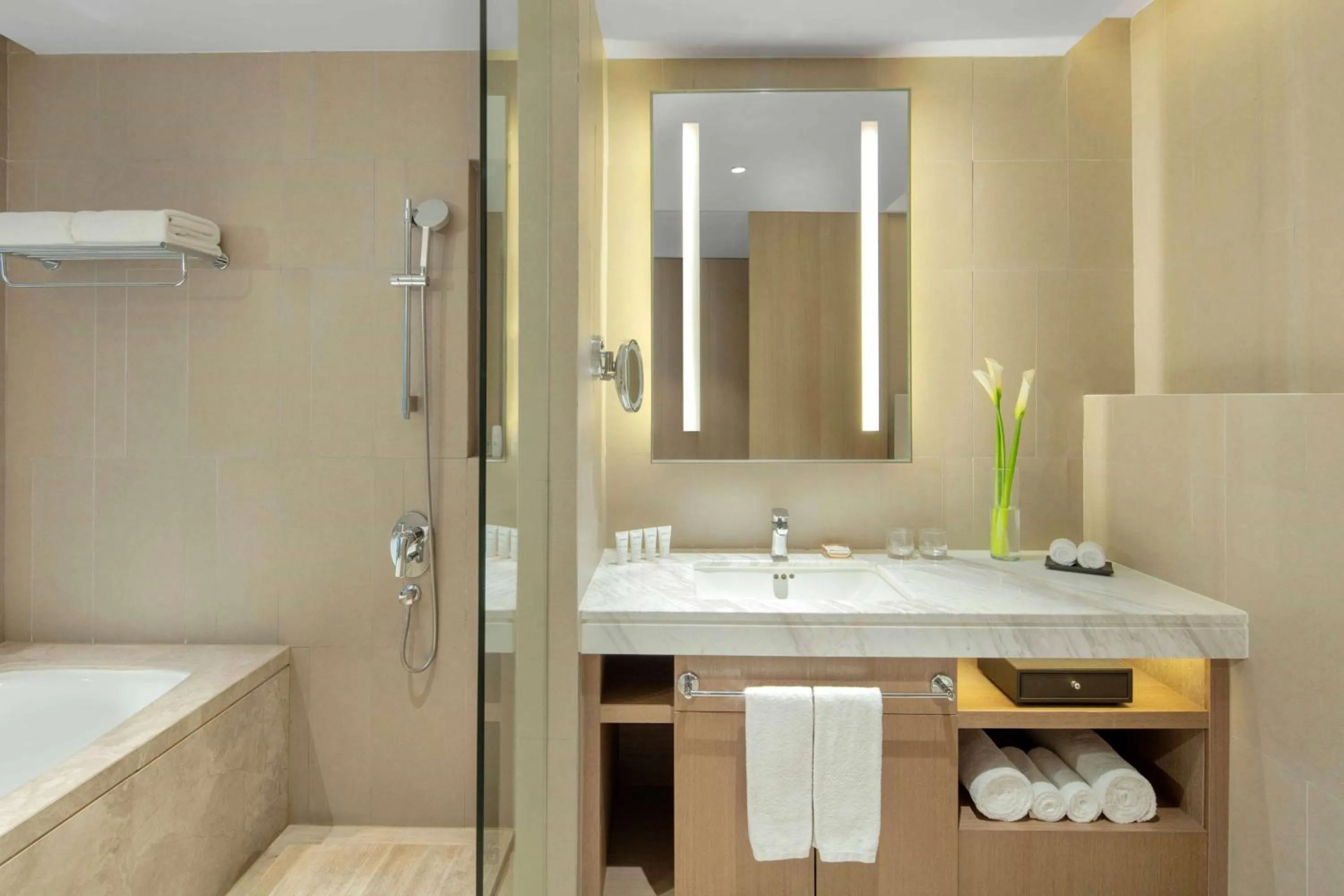 Bathroom in Radisson Exhibition Center Shanghai