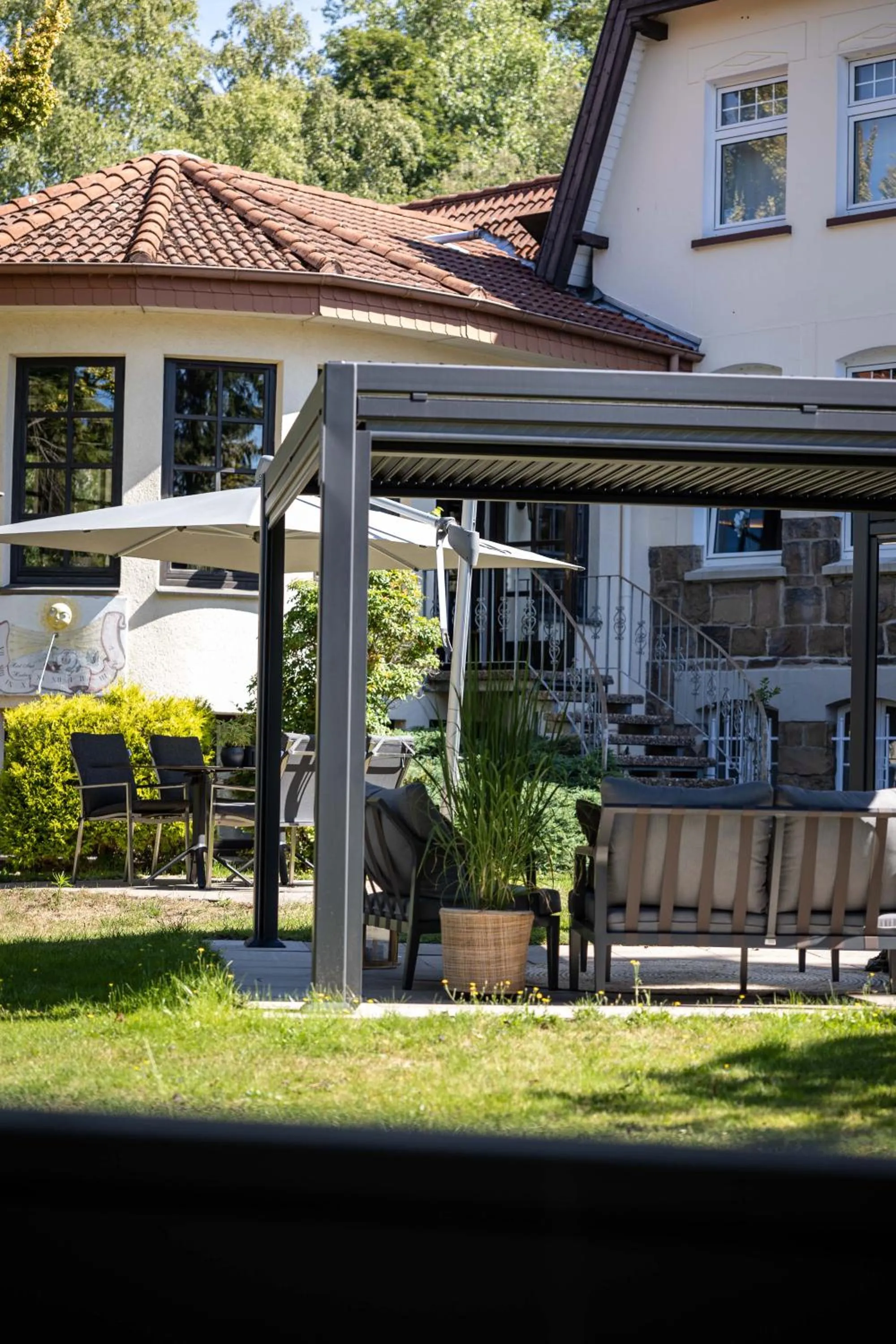 Garden in Hotel Stadt Hamburg