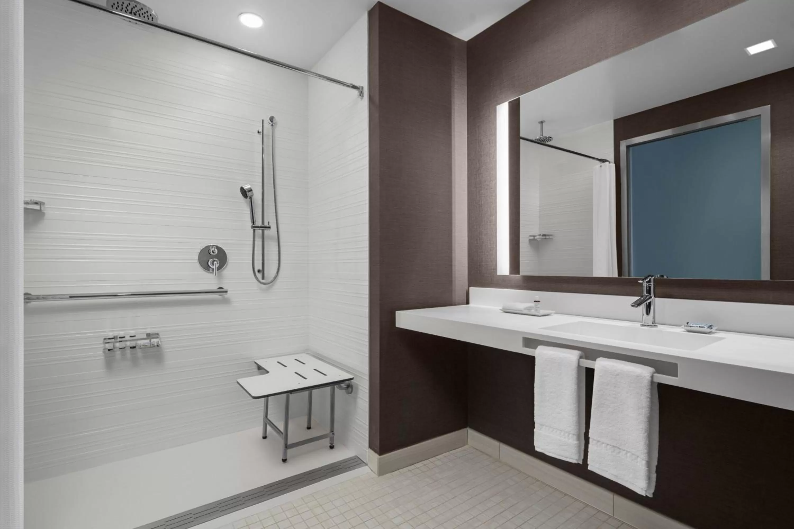 Bathroom in AC Hotel by Marriott Columbus Downtown