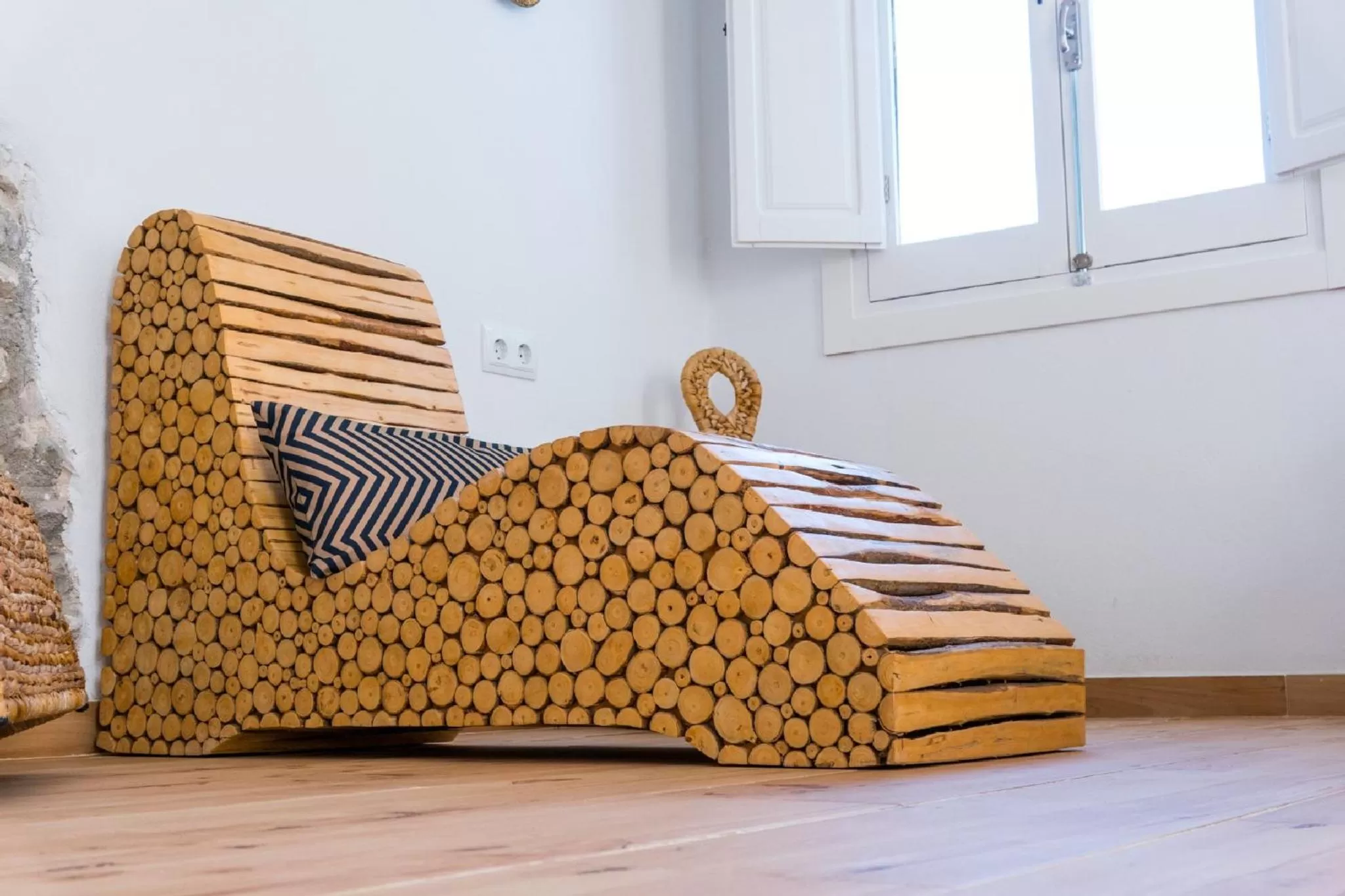 Decorative detail, Bed in Blancos Rooms Hotel