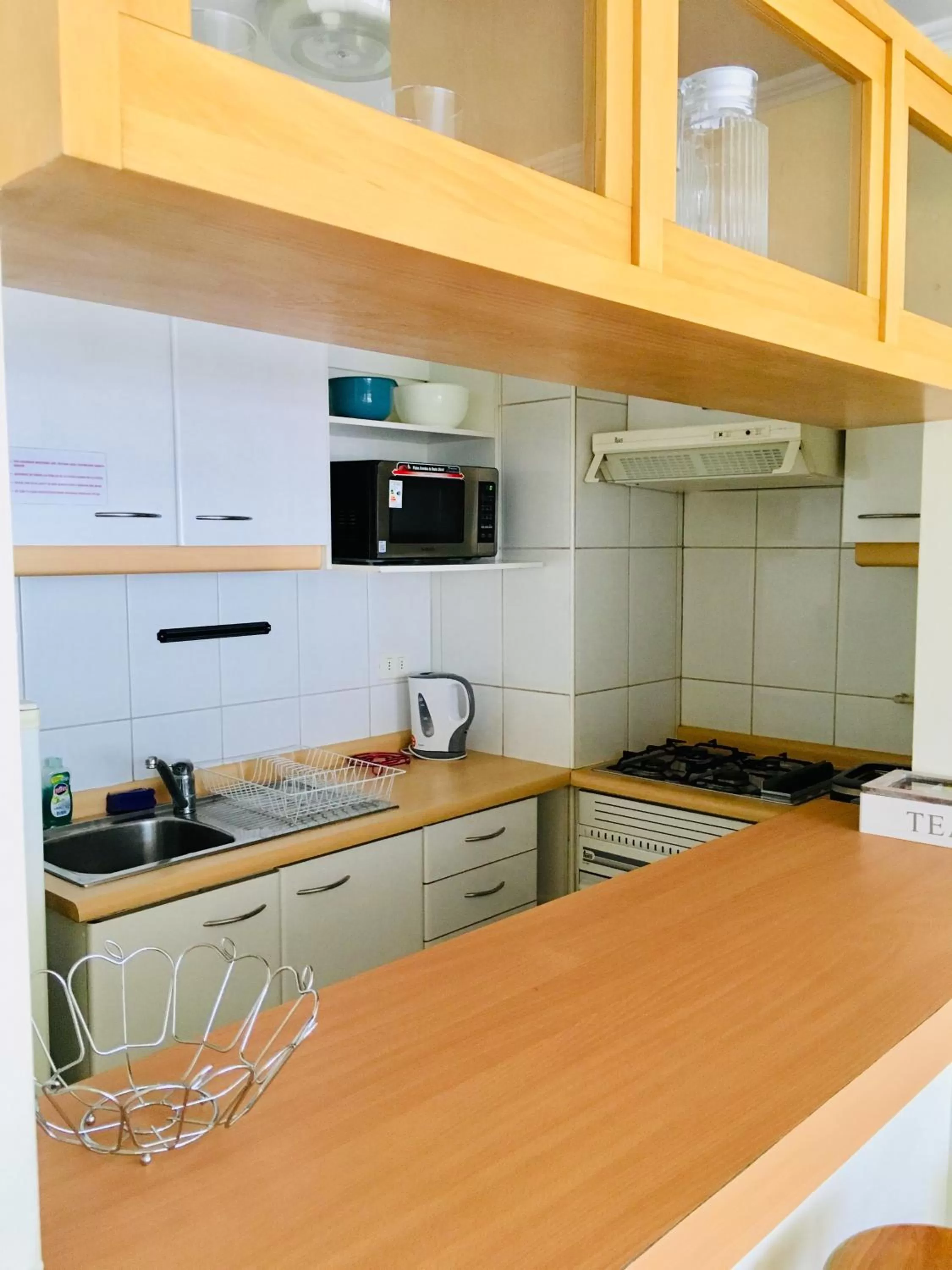 Kitchen or kitchenette in Aconcagua Apartments