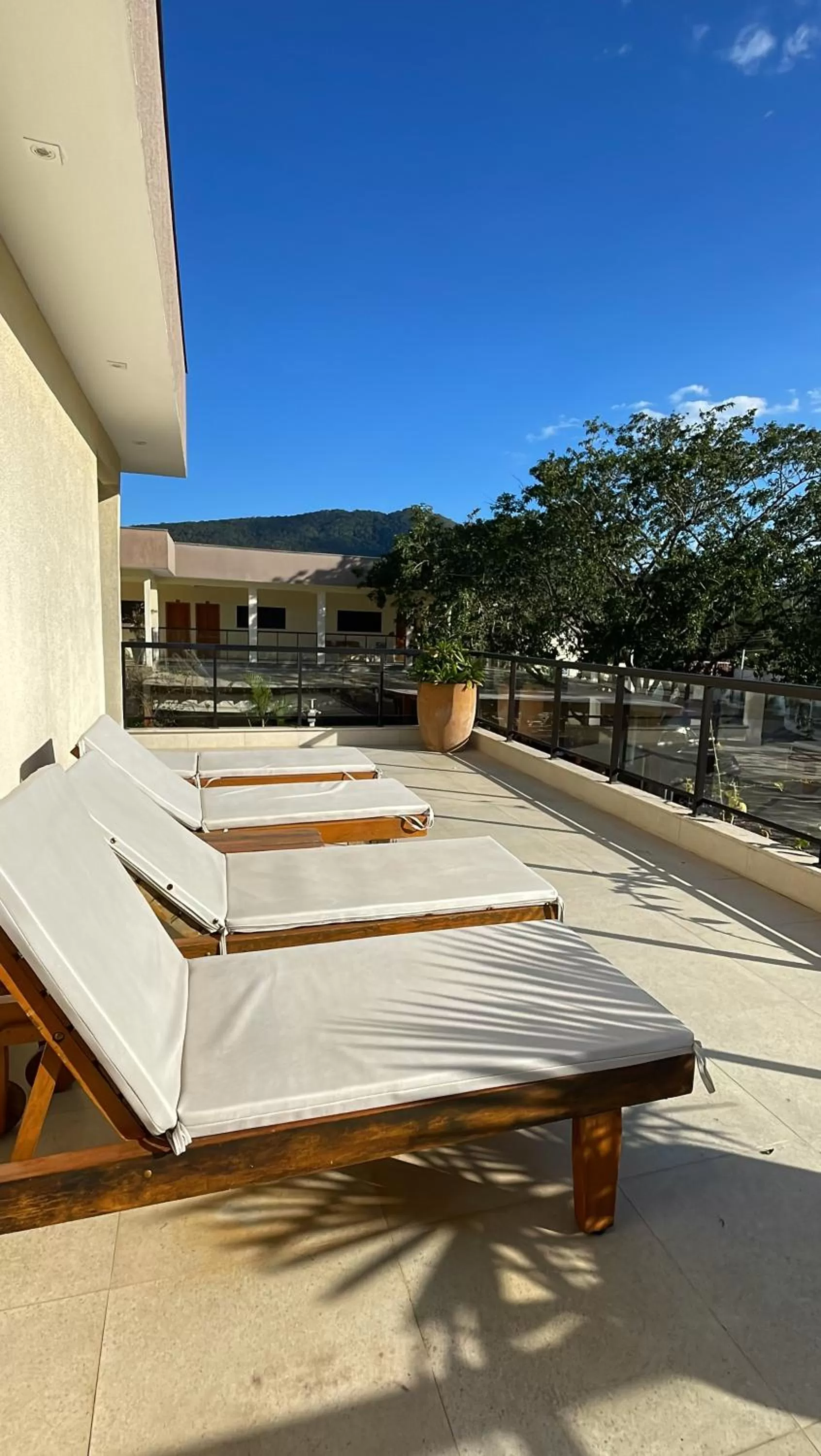Solarium in Pousada Ilha Vitoria
