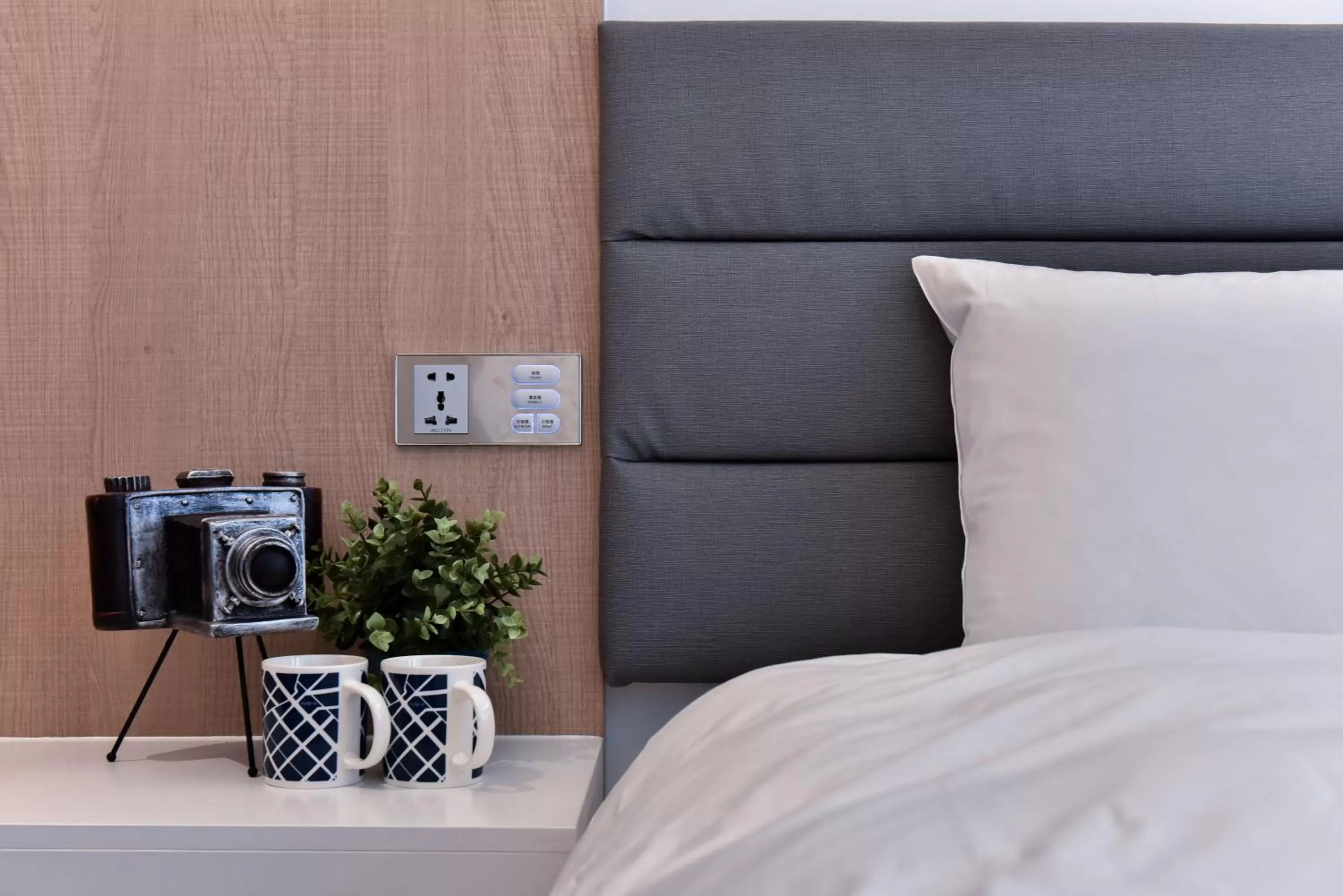 Decorative detail, Bed in Hotel Mapp