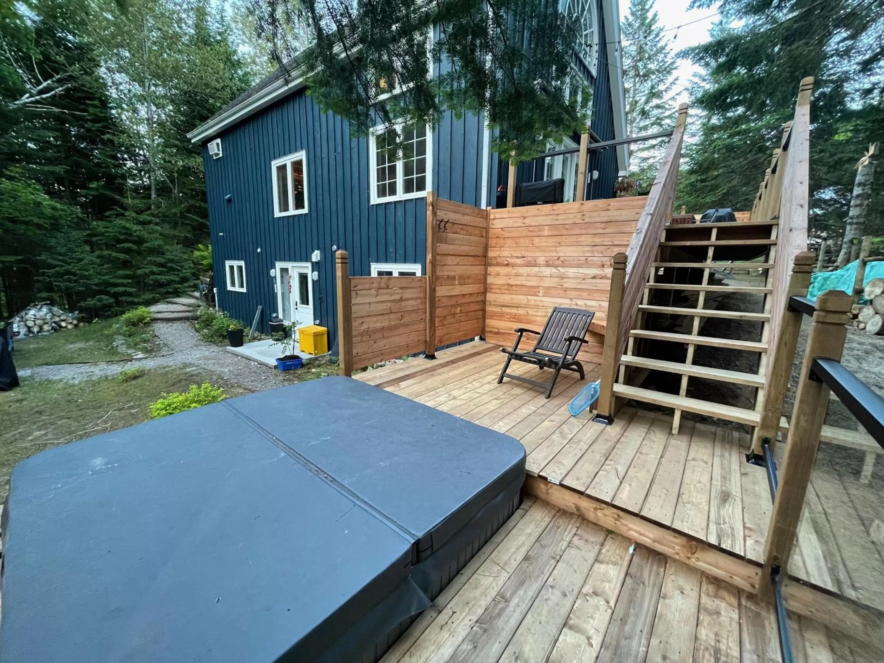 Hot Tub in Maison Napoléon B&B