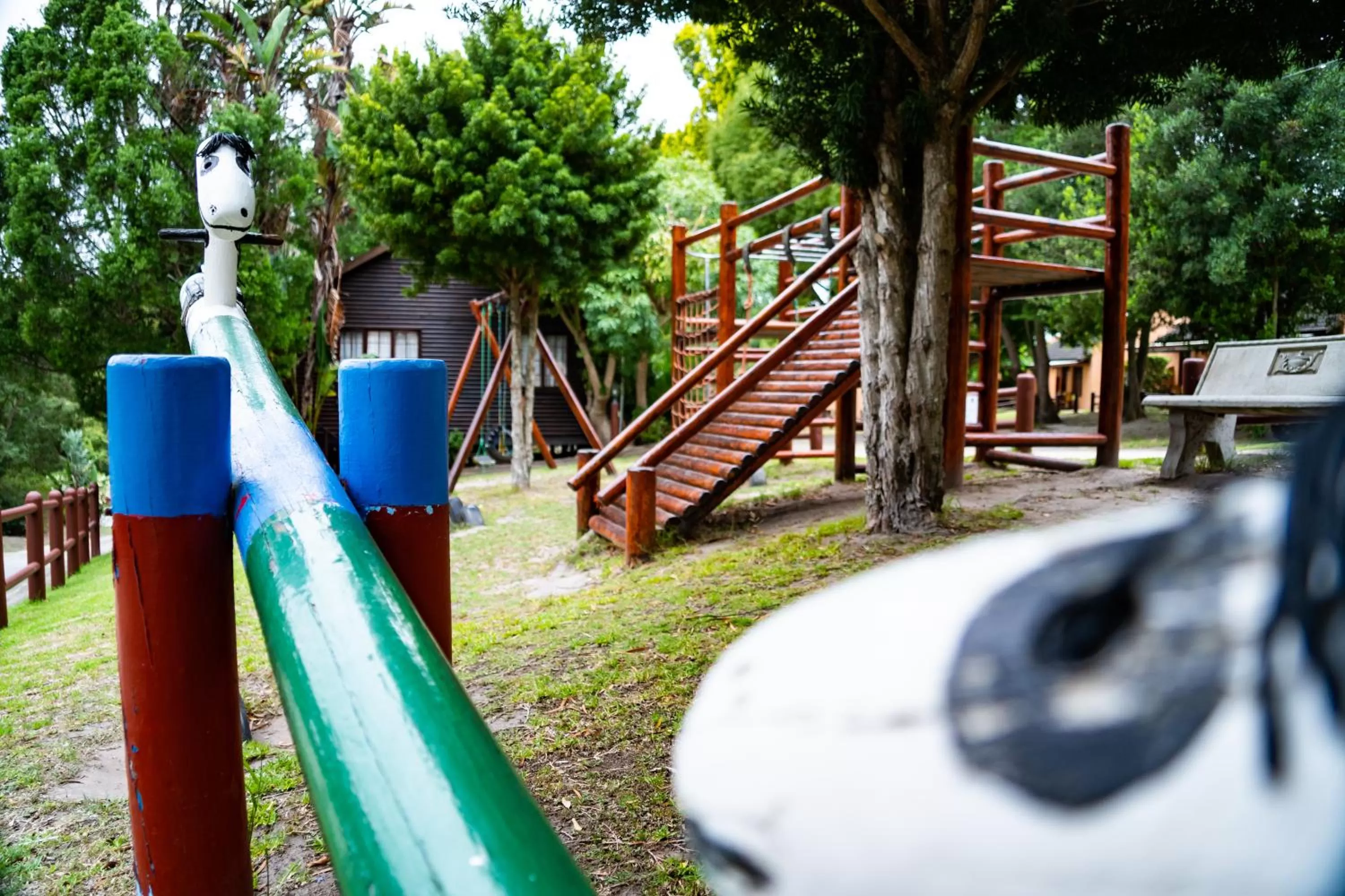 Children play ground in Gooderson Knysna Chalets