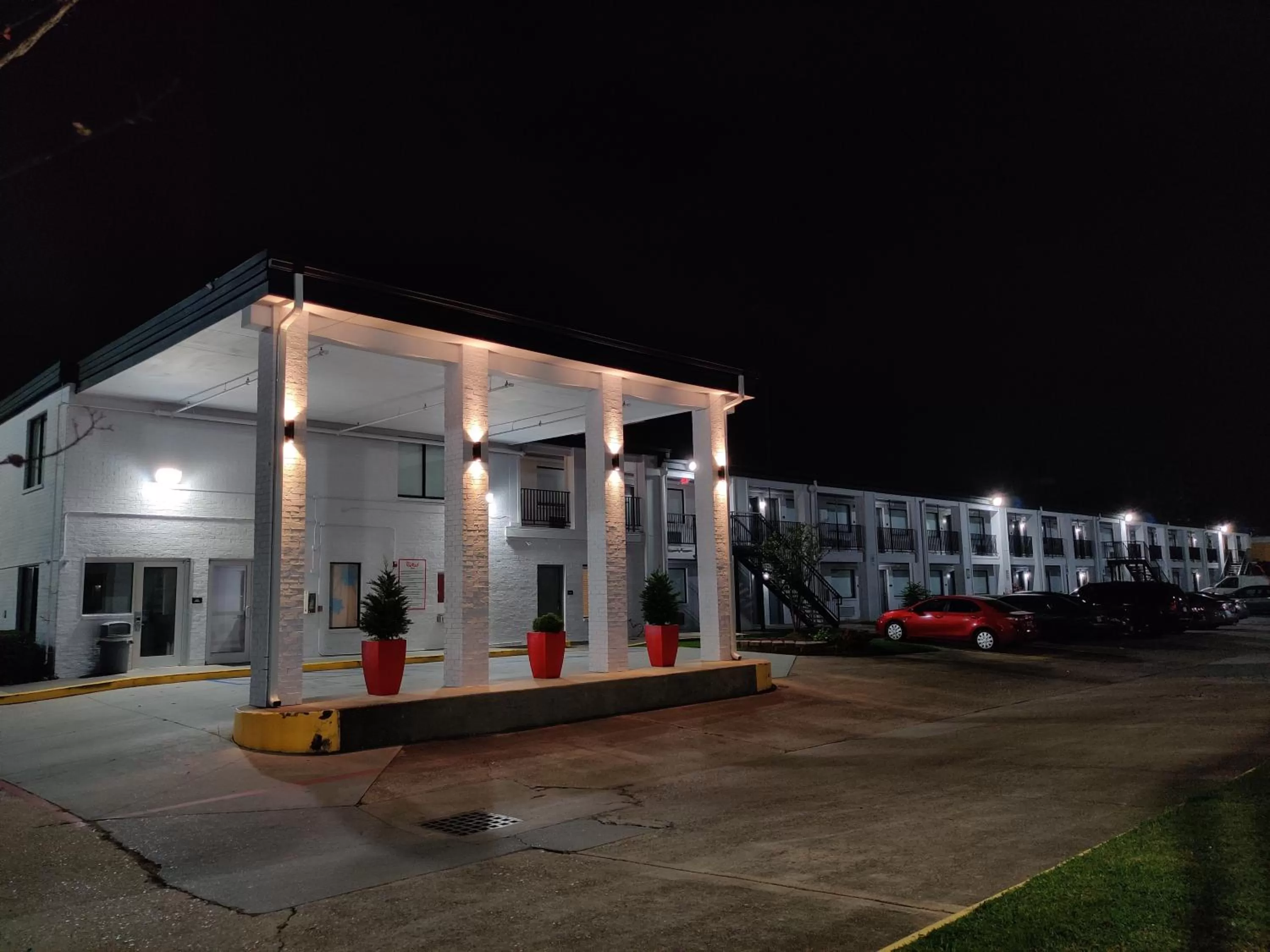 Property building in Red Roof Inn Houston - Jersey Village