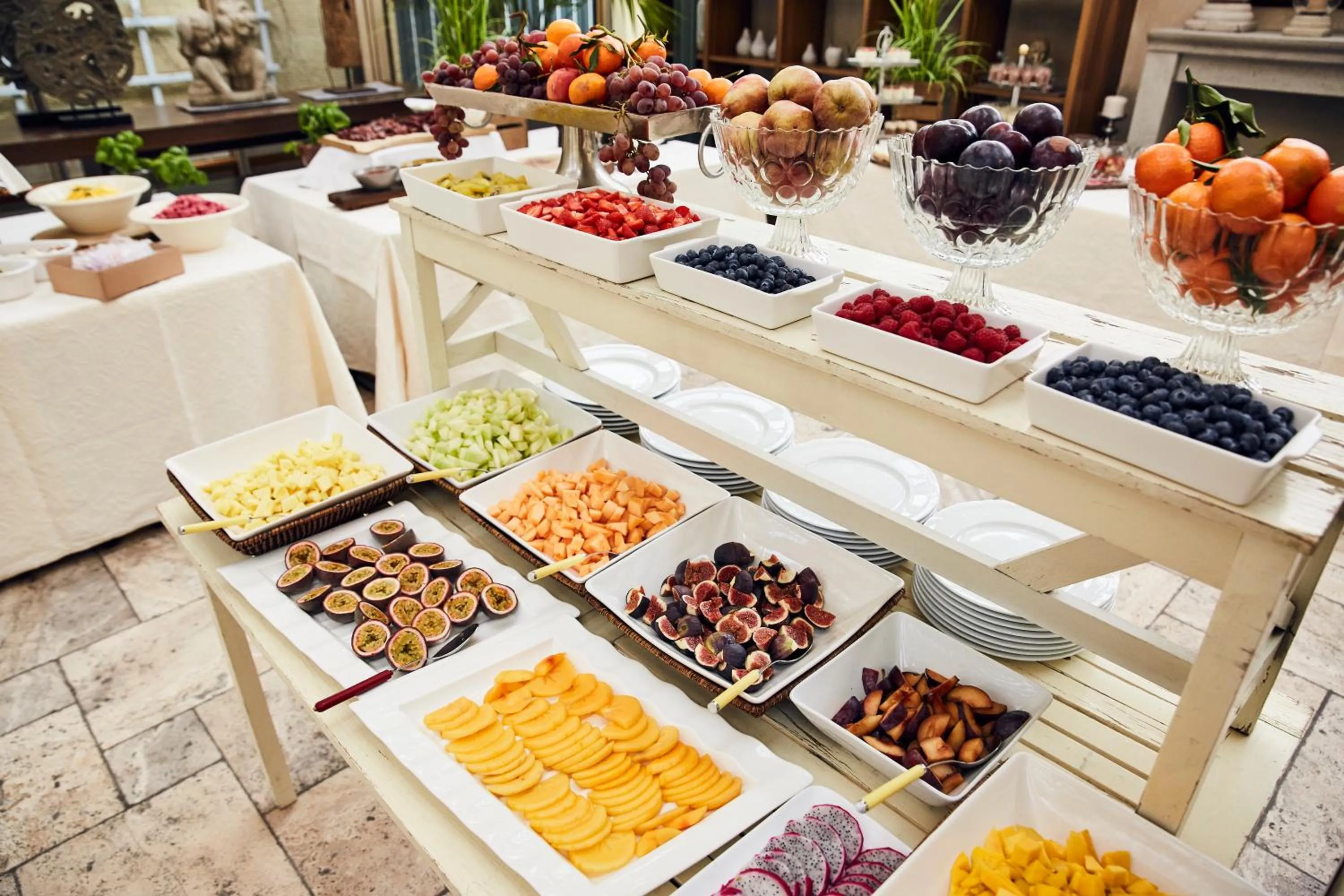 Buffet breakfast in Hotel Gutsgasthof Stangl